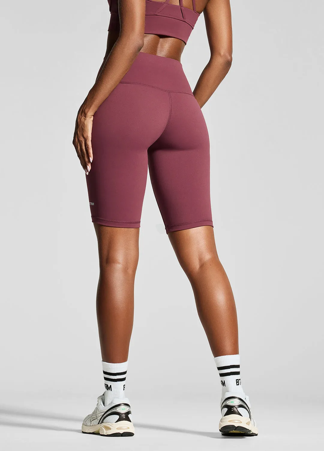 Burgundy Bike Shorts summer shorts
