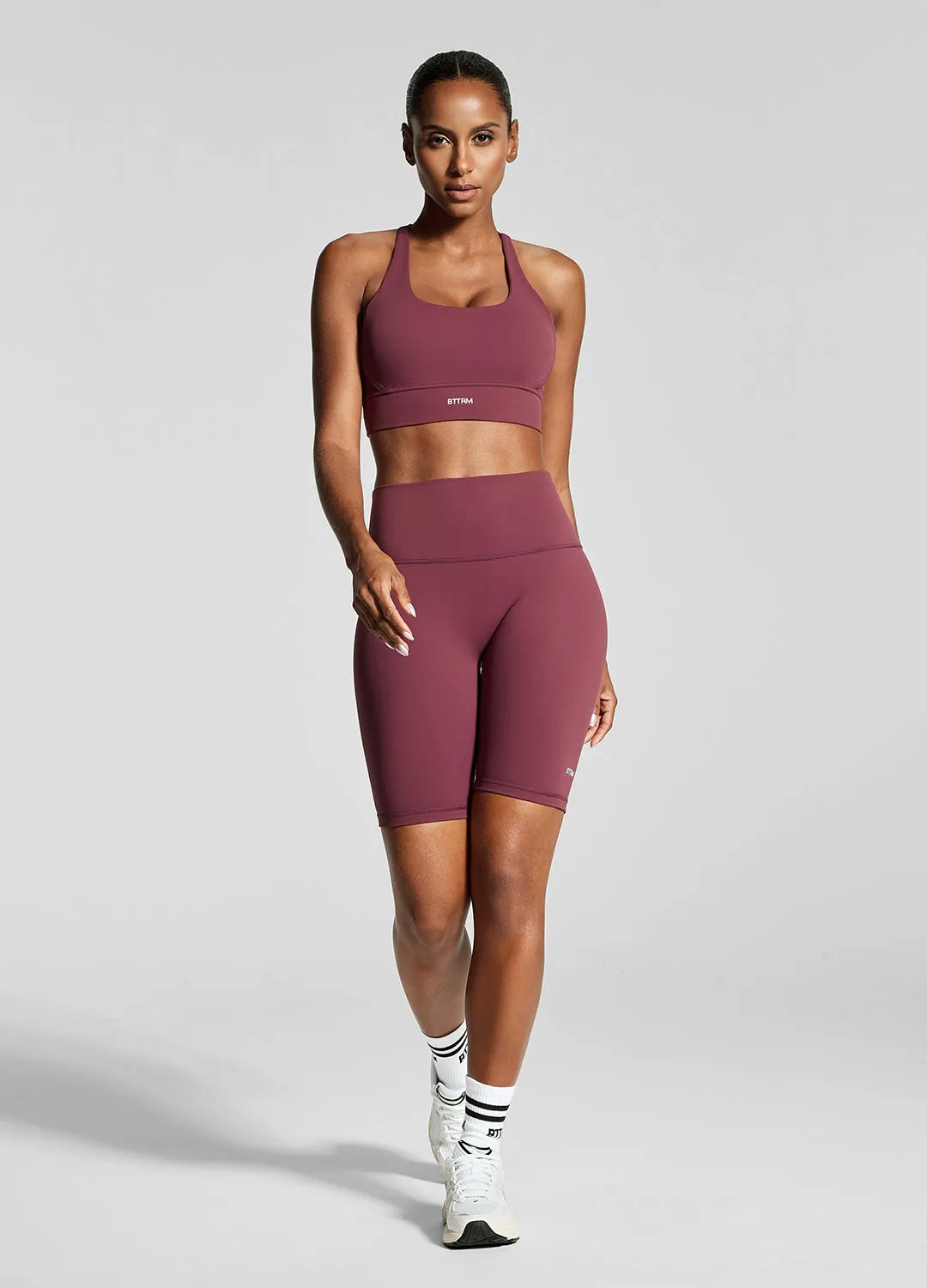 Burgundy Bike Shorts hoodie