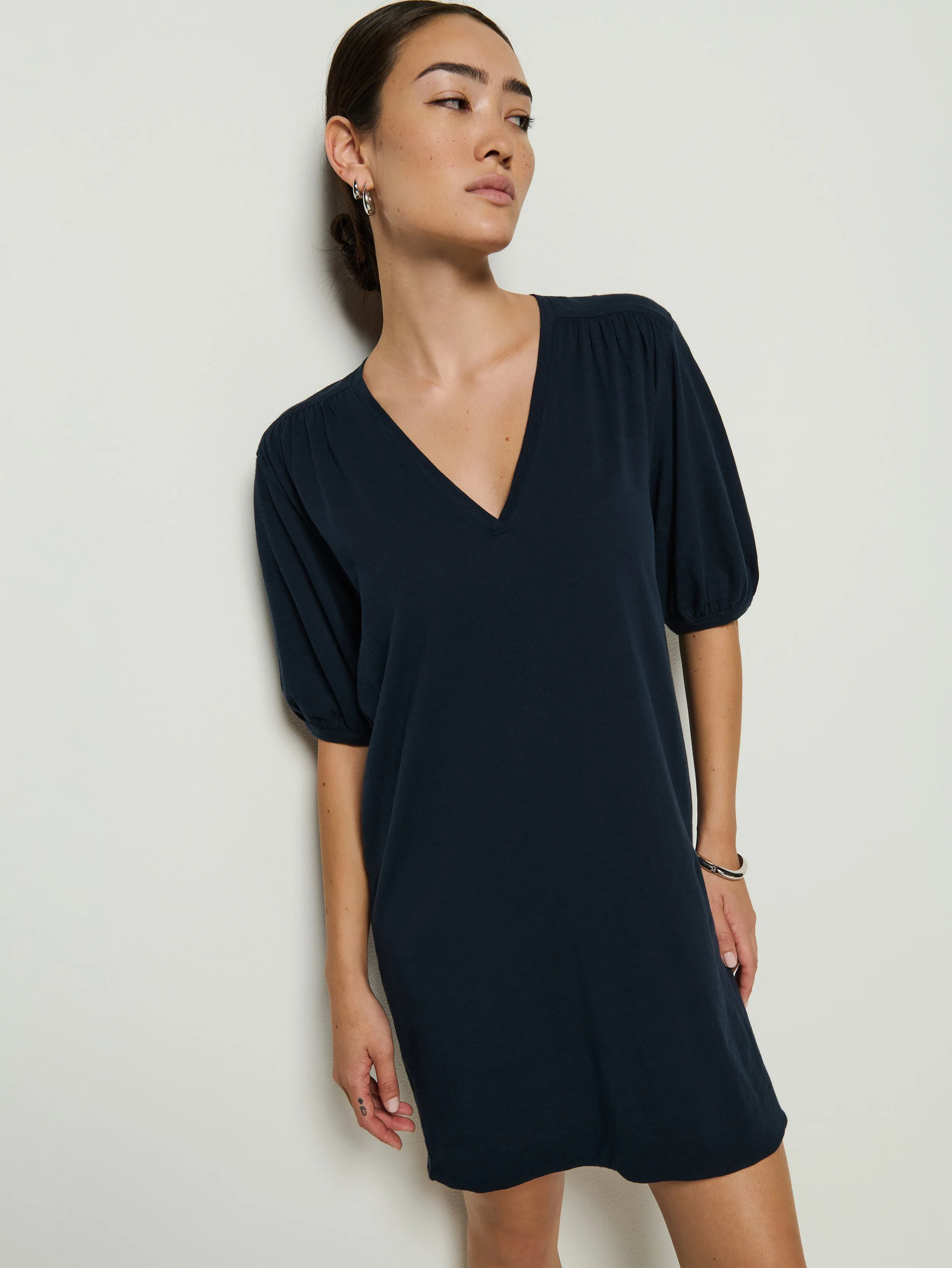 Lea Shirred Mini Summer-ready mini dress