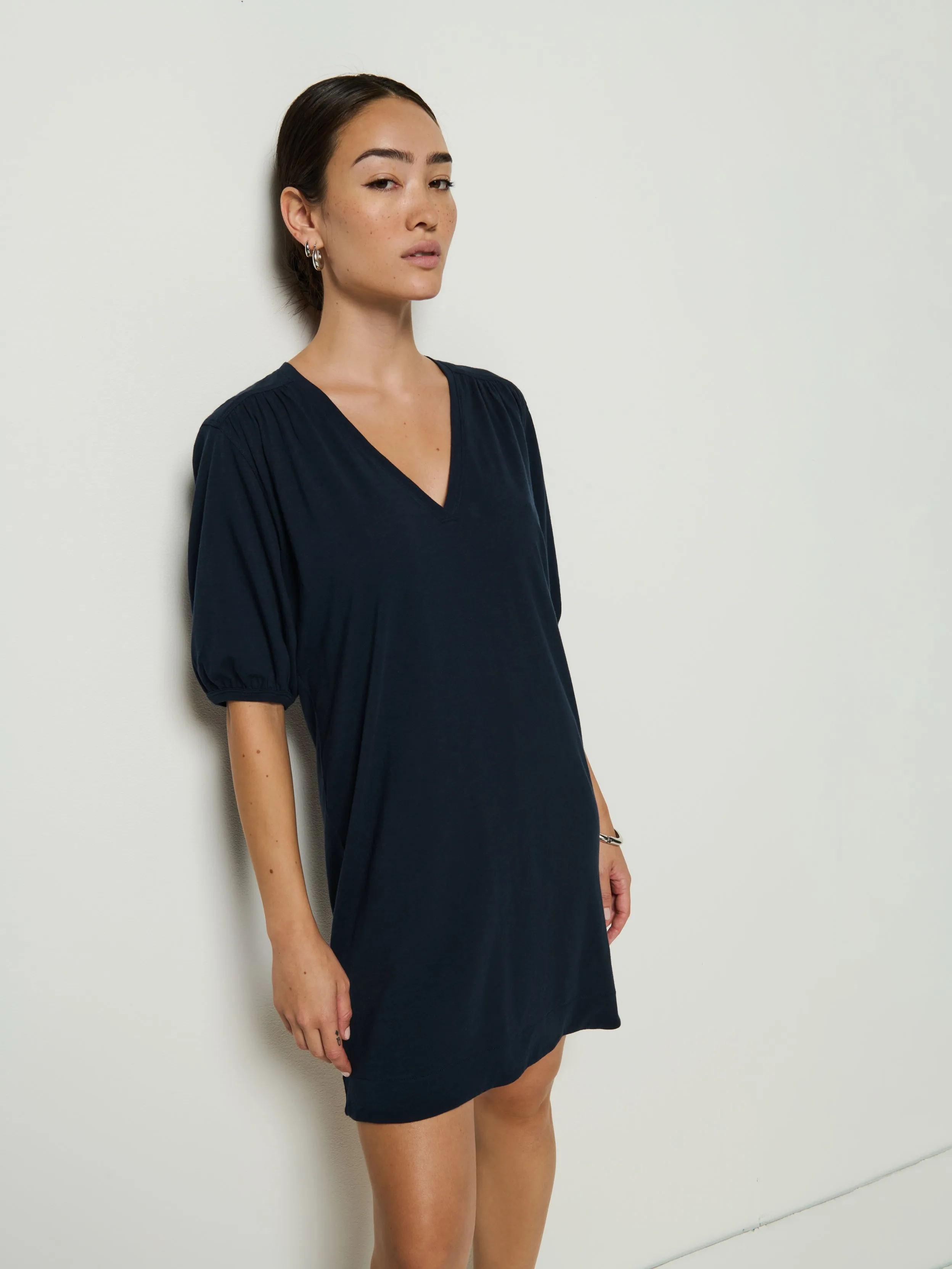 Boho Chic Look Lea Shirred Mini