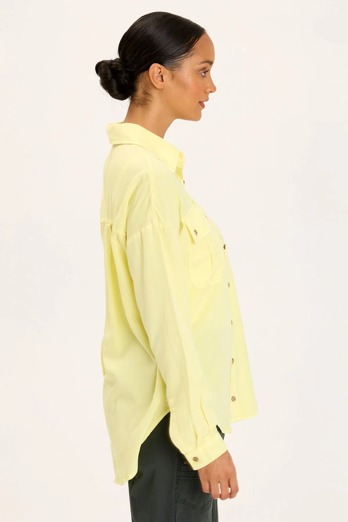 Silver Glow Aura Core Twill Smithson Button-Up