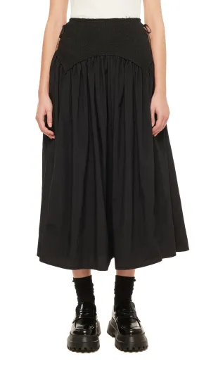 Comfy Style Tweed Lace-Up Skirt