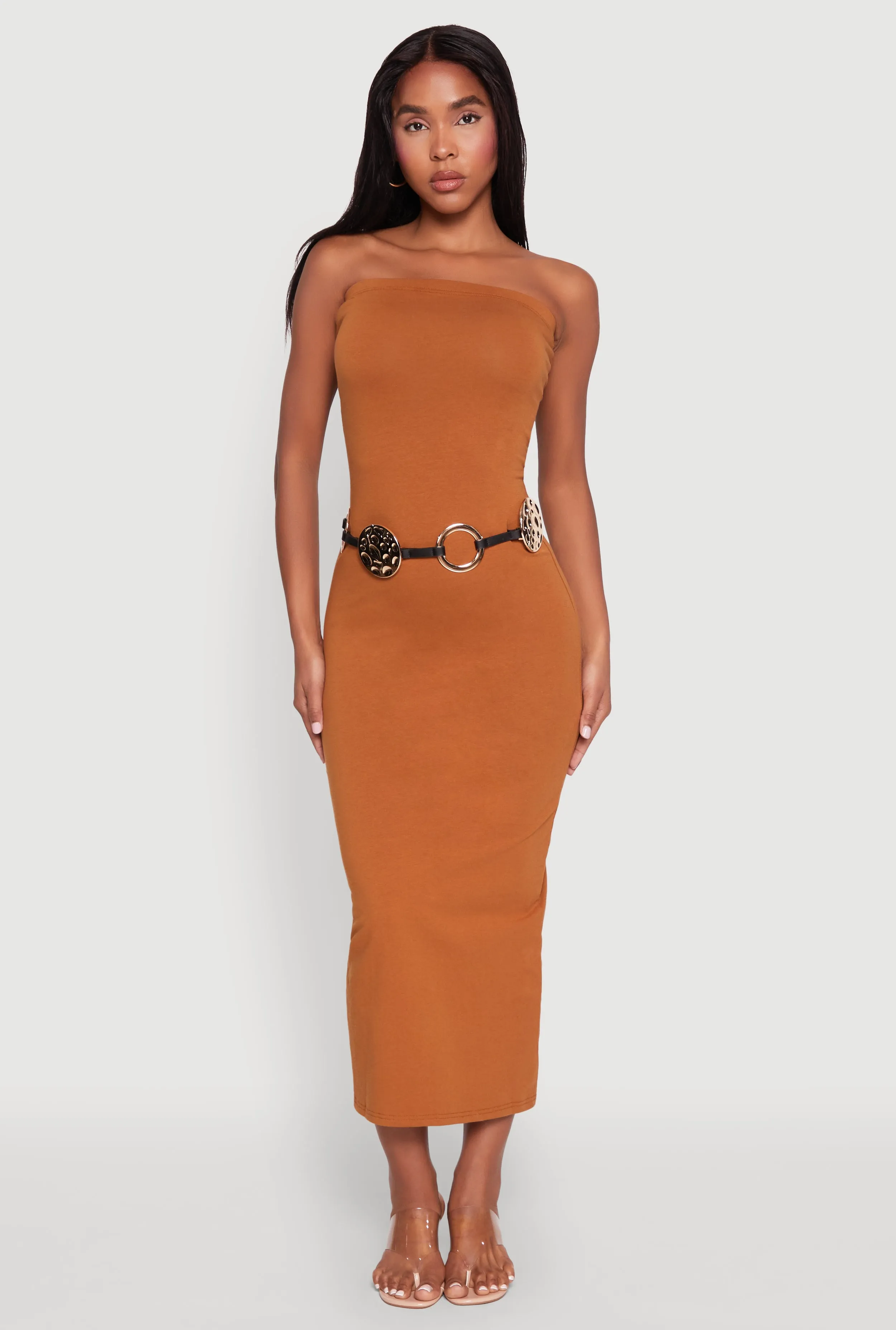 Cotton Glow Daisy Maxi Tube Dress