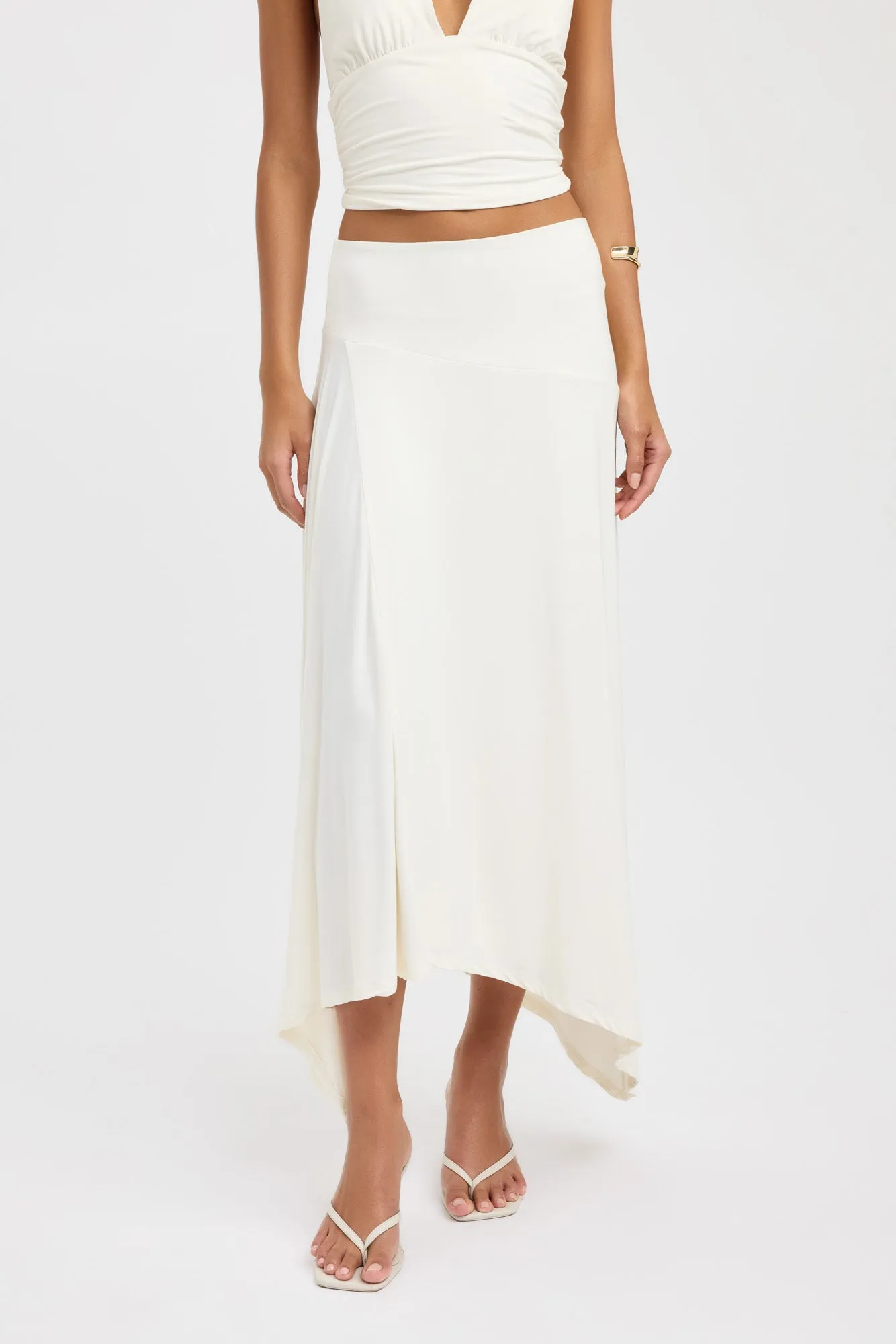 Zali Skirt Layered Design Relaxed Feel