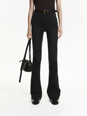 High Waist Stretchy Jeans Weekend Style Outdoor Adventure Spring Mood Brunch Outfit Formal