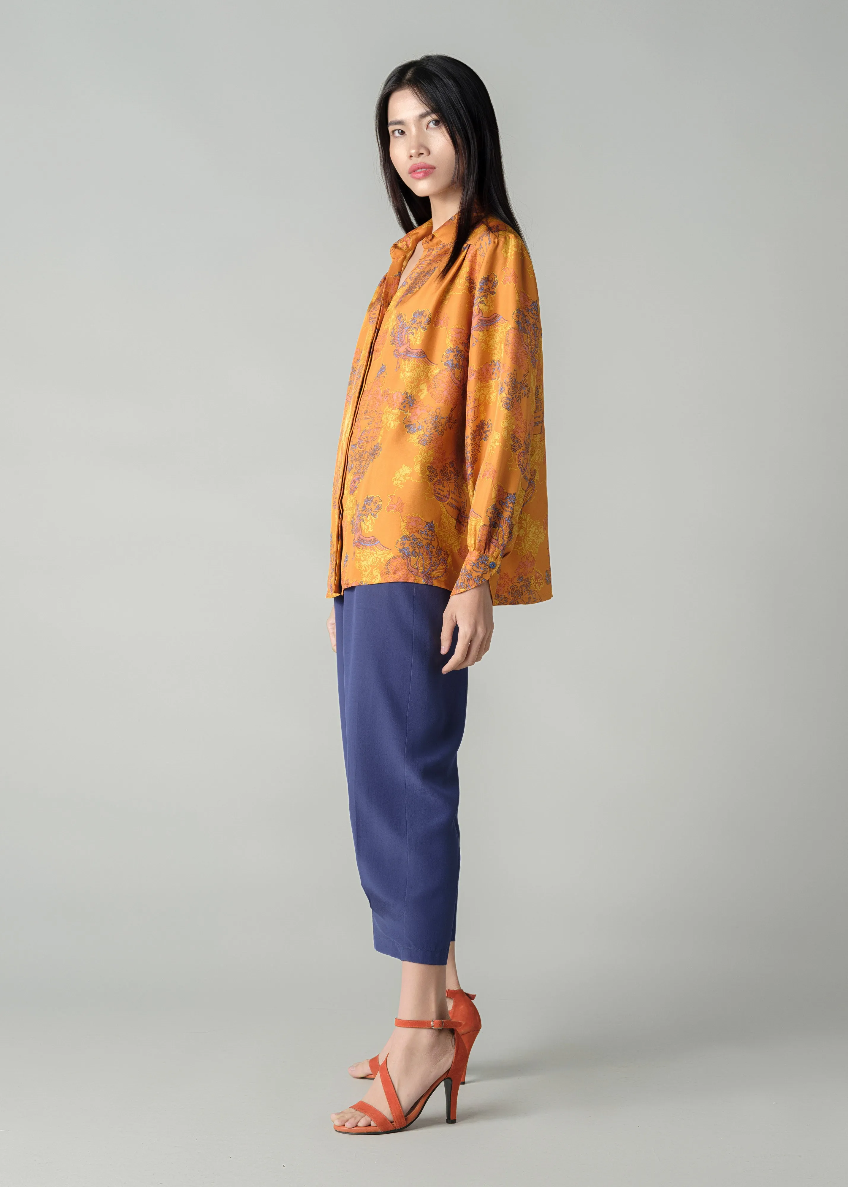 Breathable Material PARROT - SHOU FLAME