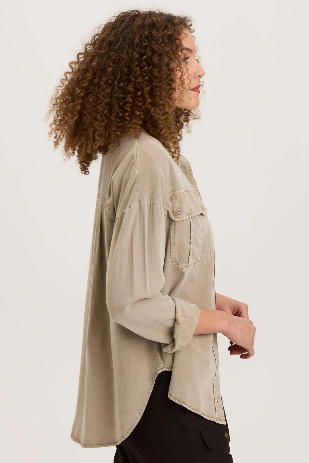 Twill Smithson Button-Up Cultural Fit