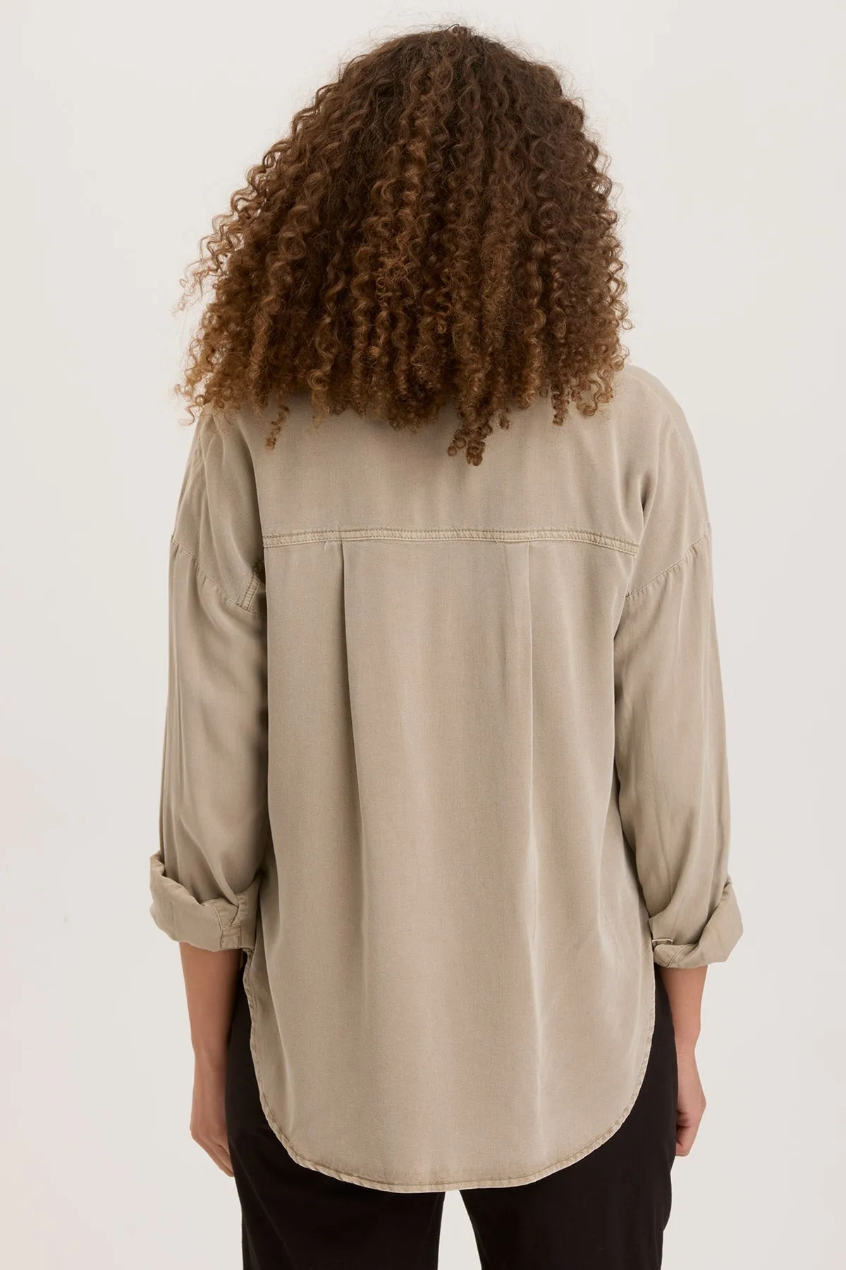 Twill Smithson Button-Up CompressionKnit