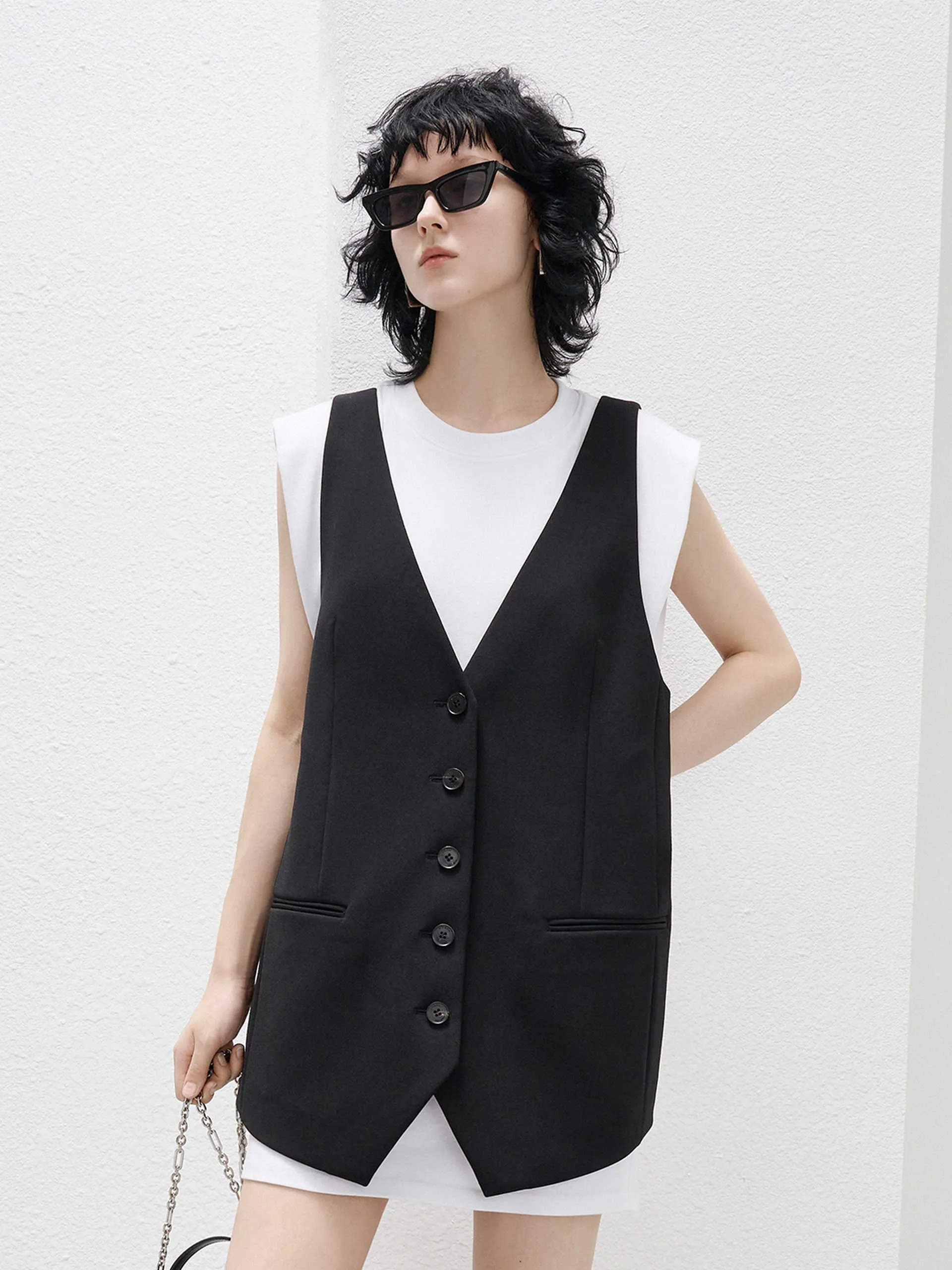 Layered Sleeveless Dress Pop Star