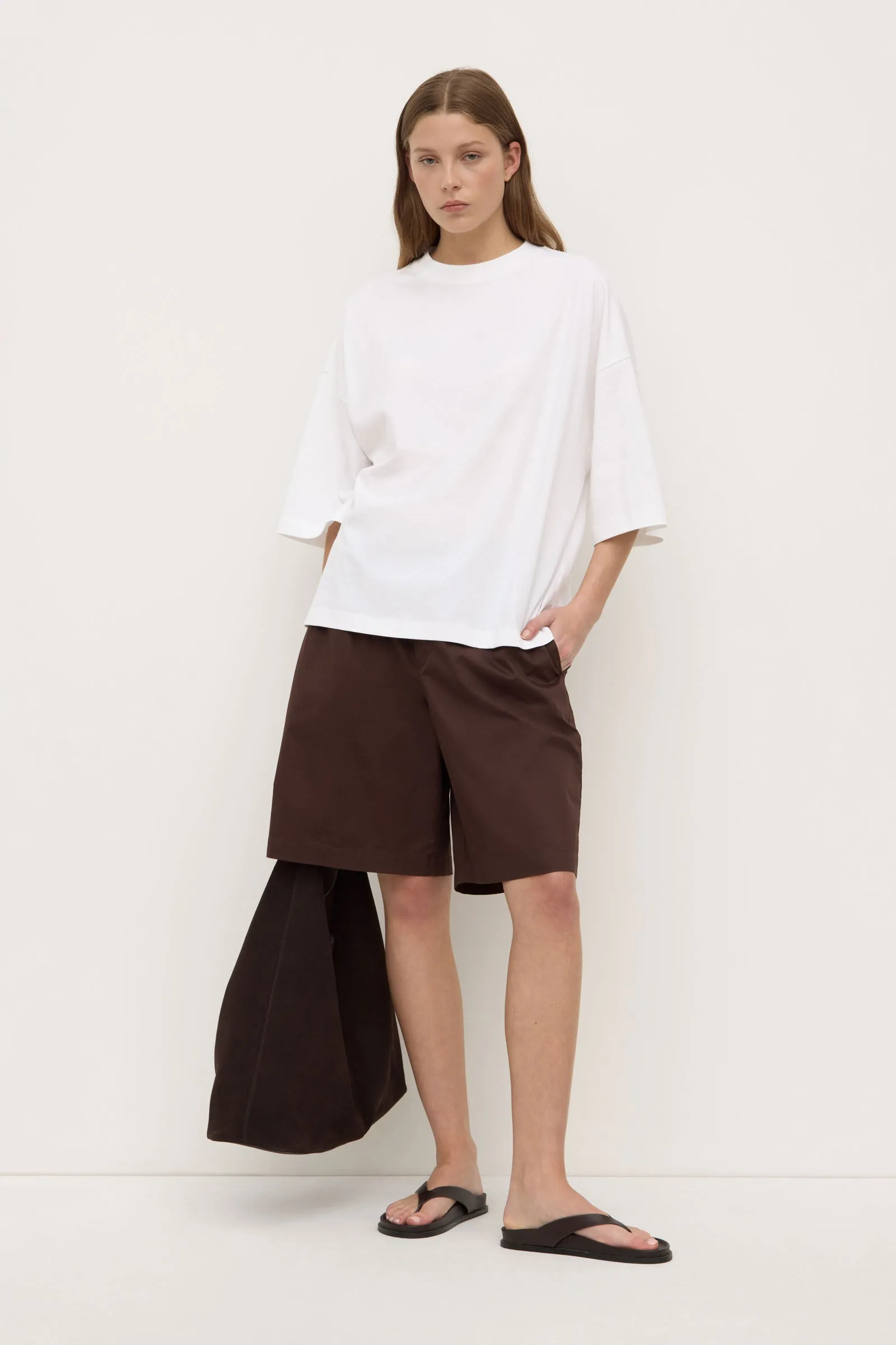 Moisture Management System Riley Poplin Short