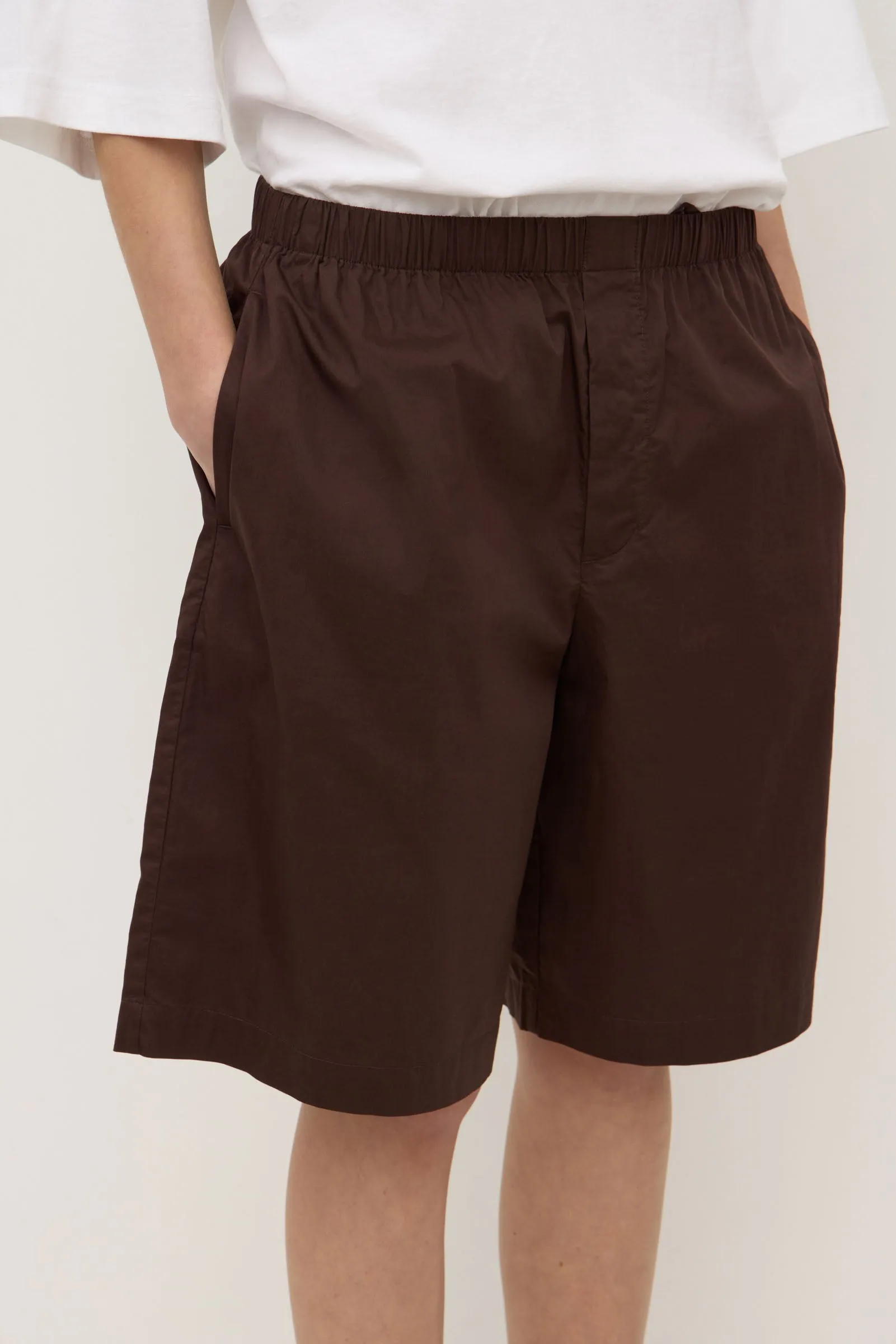 Riley Poplin Short Recycled Polyester Blend