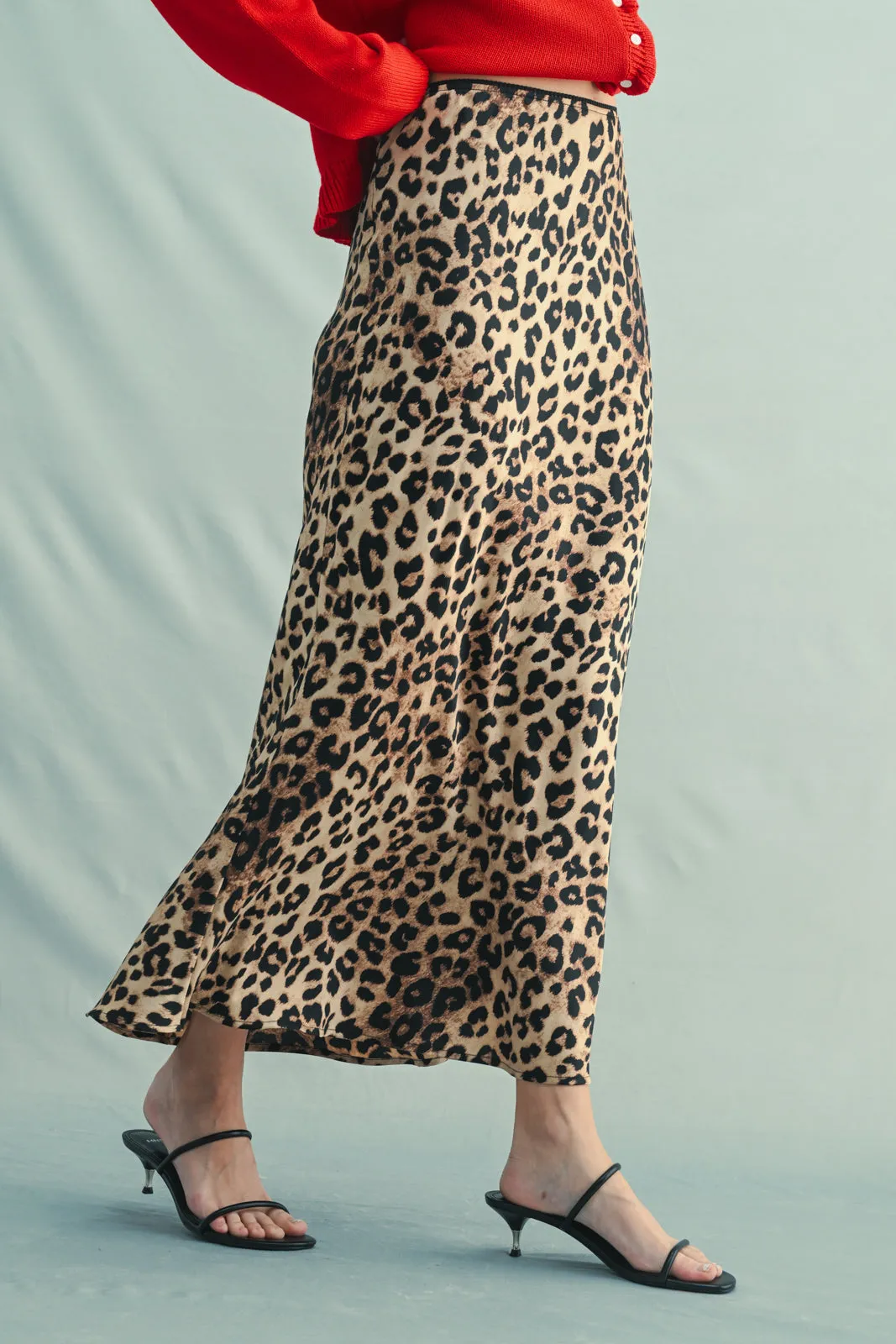 Leopard Skirt Stage Feel