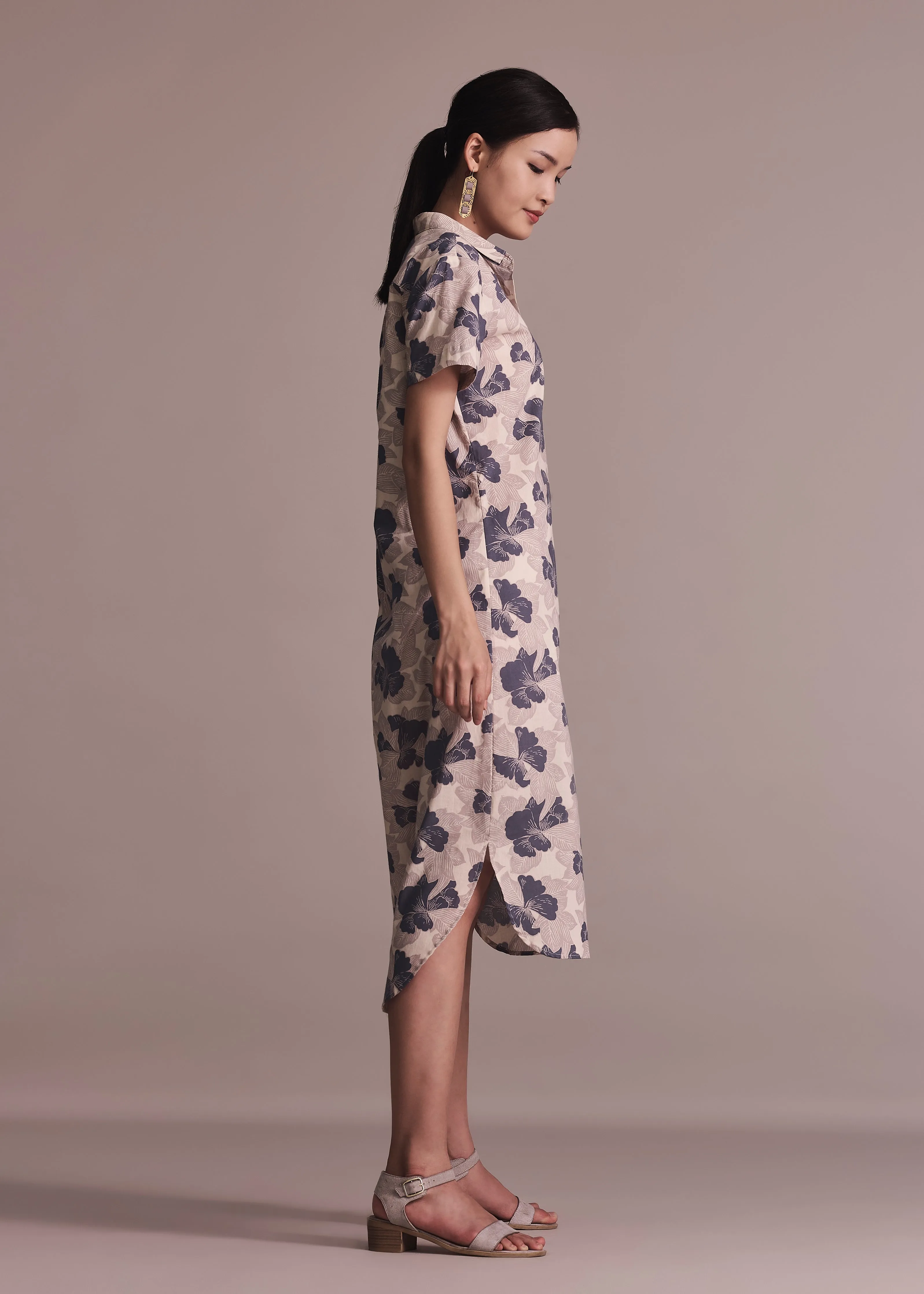 Tulle Soul Student Cool ORCHID - HIDDEN GARDEN INDIGO