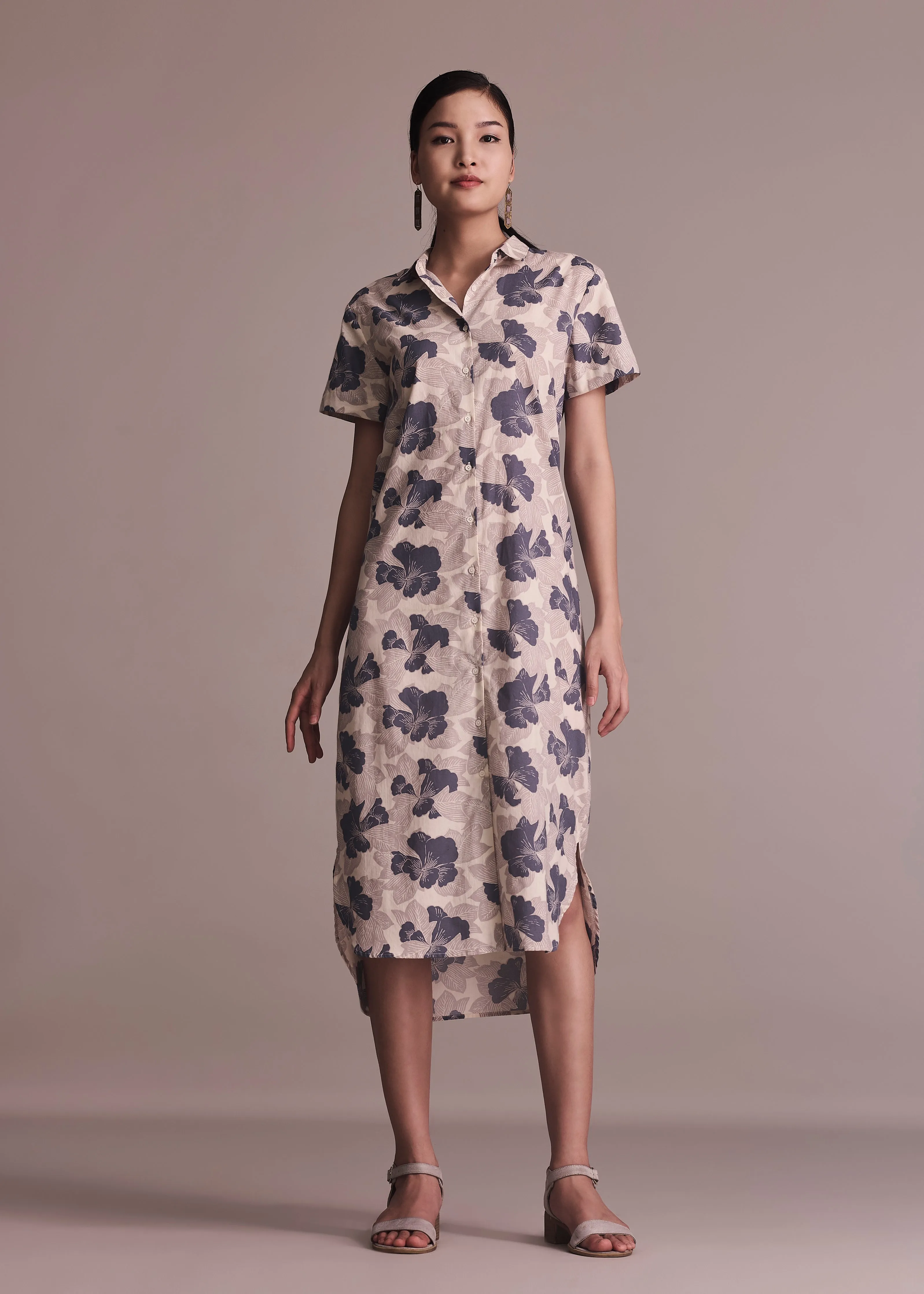ORCHID - HIDDEN GARDEN INDIGO Seamless transition Parisian Chic