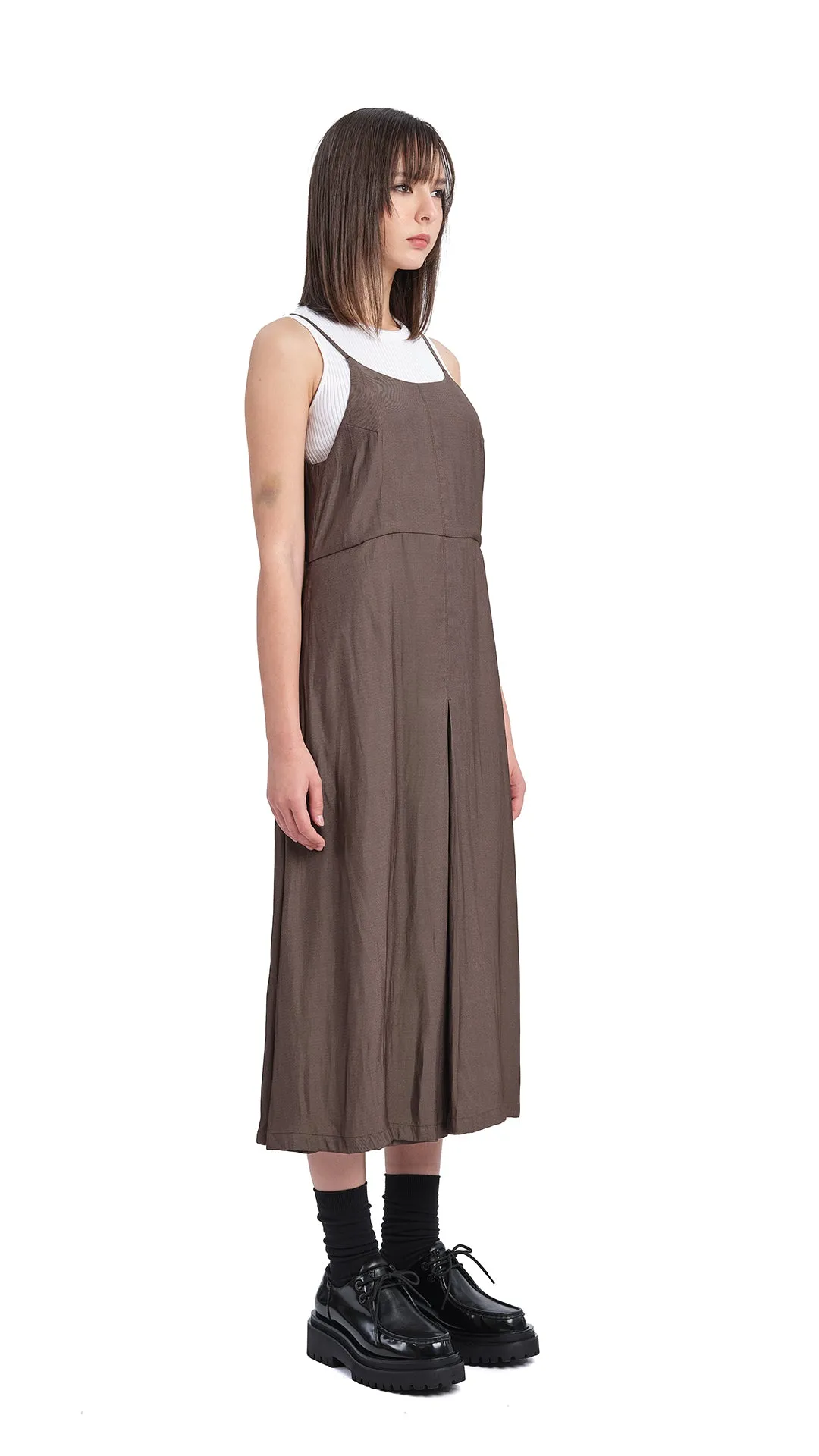 Country Core mesh ventilation Silky Maxi Dress