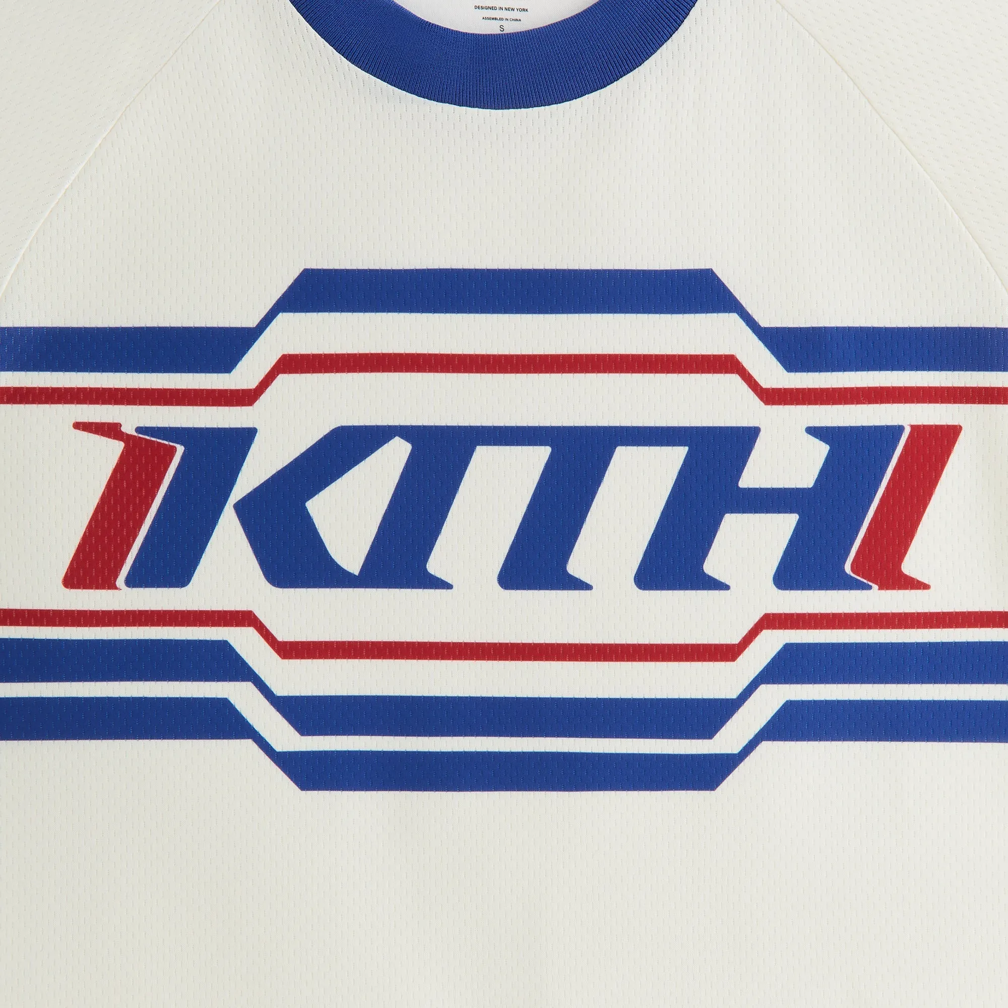 budget-friendly Kith Women Ridley Retro Moto Tech Long Sleeve - Sandrift