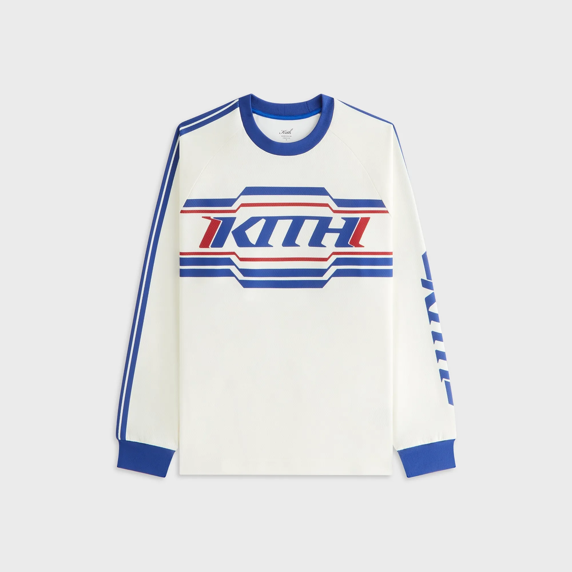 FadeResistant Kith Women Ridley Retro Moto Tech Long Sleeve - Sandrift
