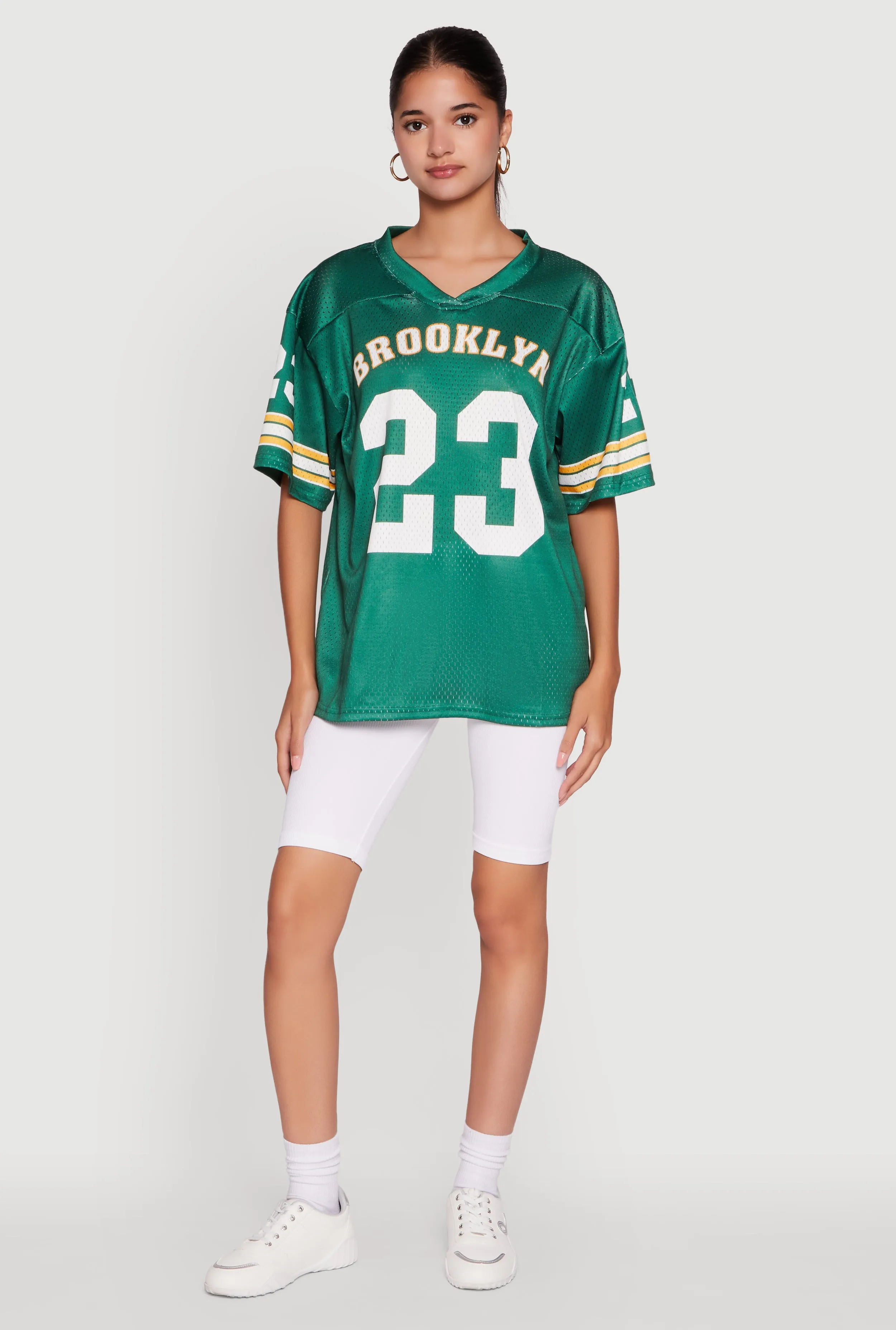 Trendy popularity Comfy Top Brooklyn 23 Graphic Football Jersey