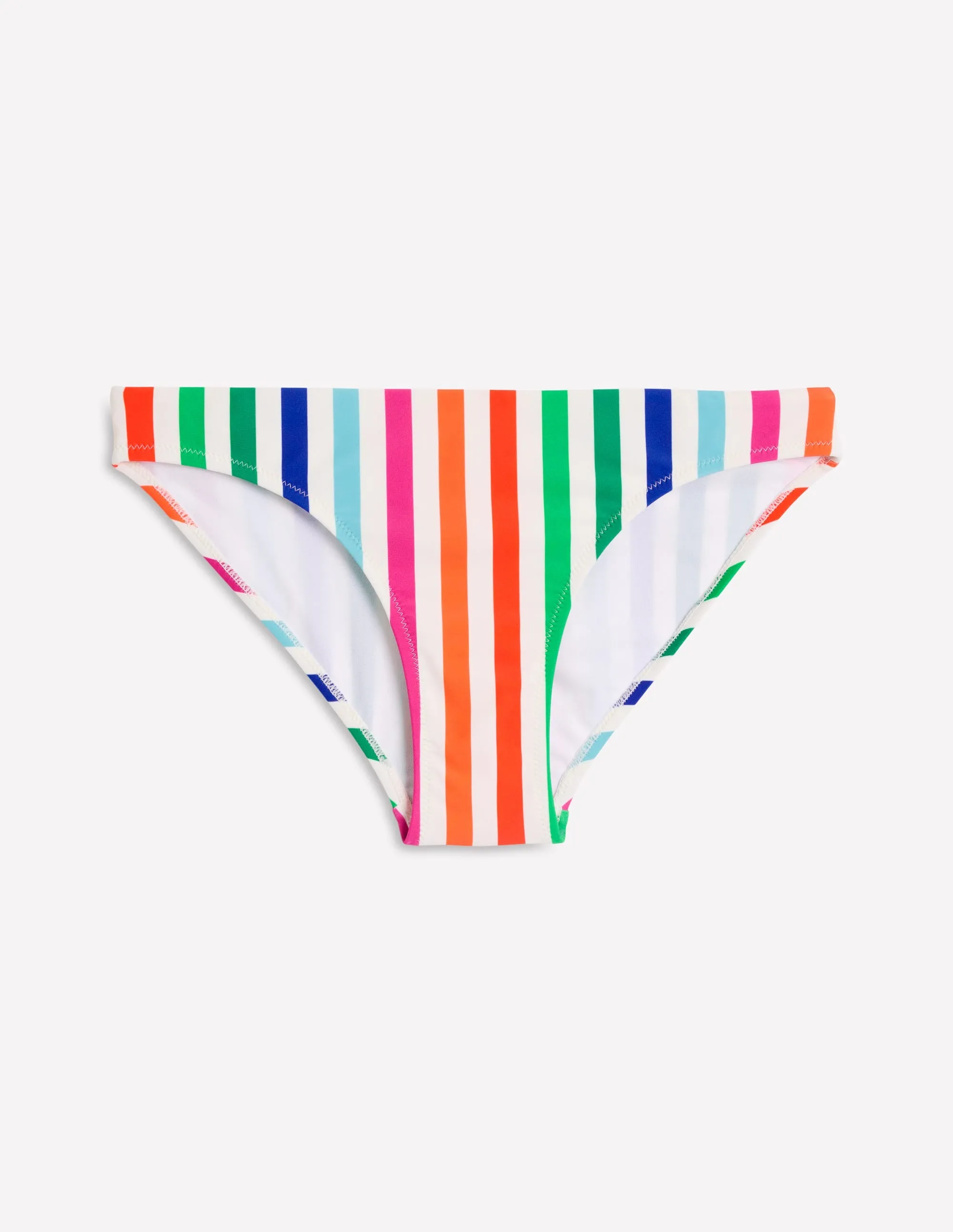 Roll Resistant Edges Classic Bikini Bottoms-Multi, Rainbow