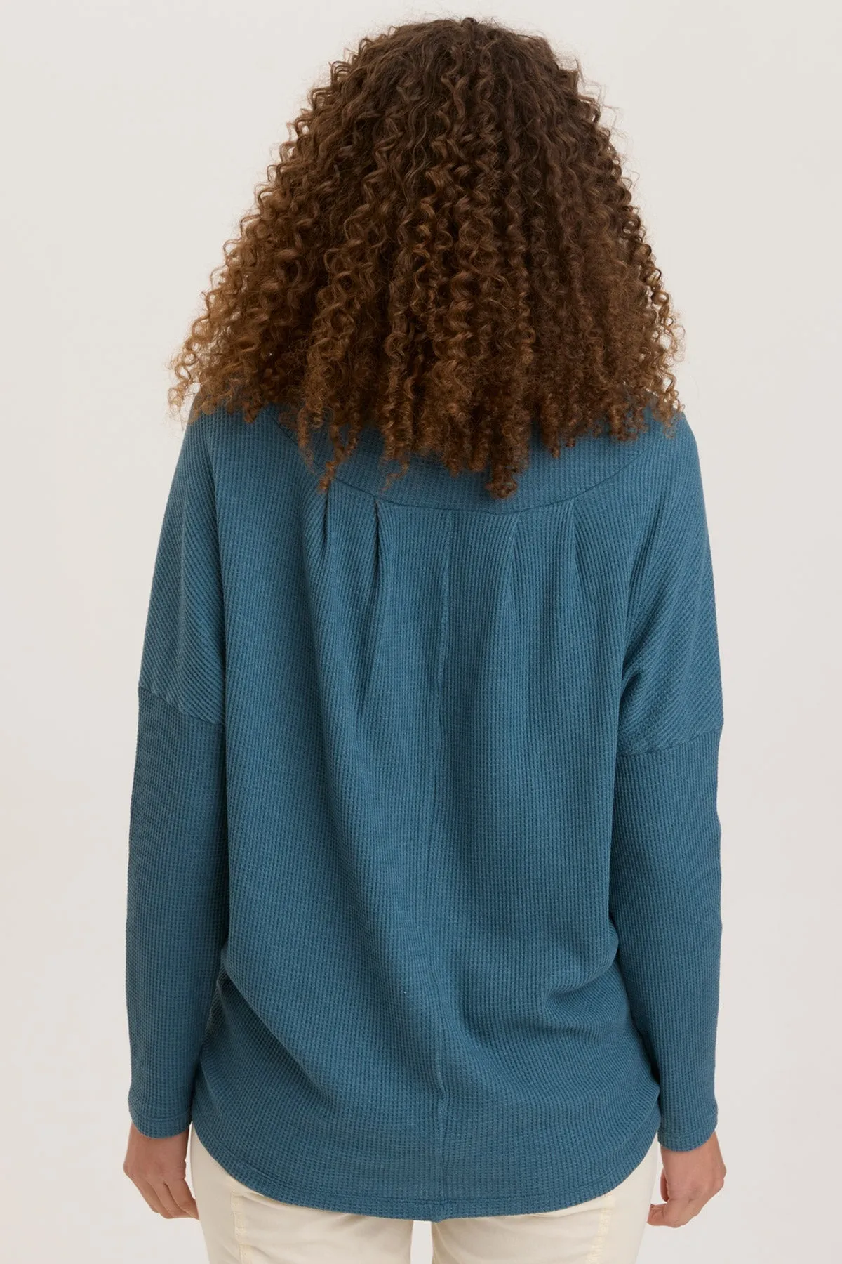 DoubleLayeredEdging HeavyDuty Zipper Abelina Pullover