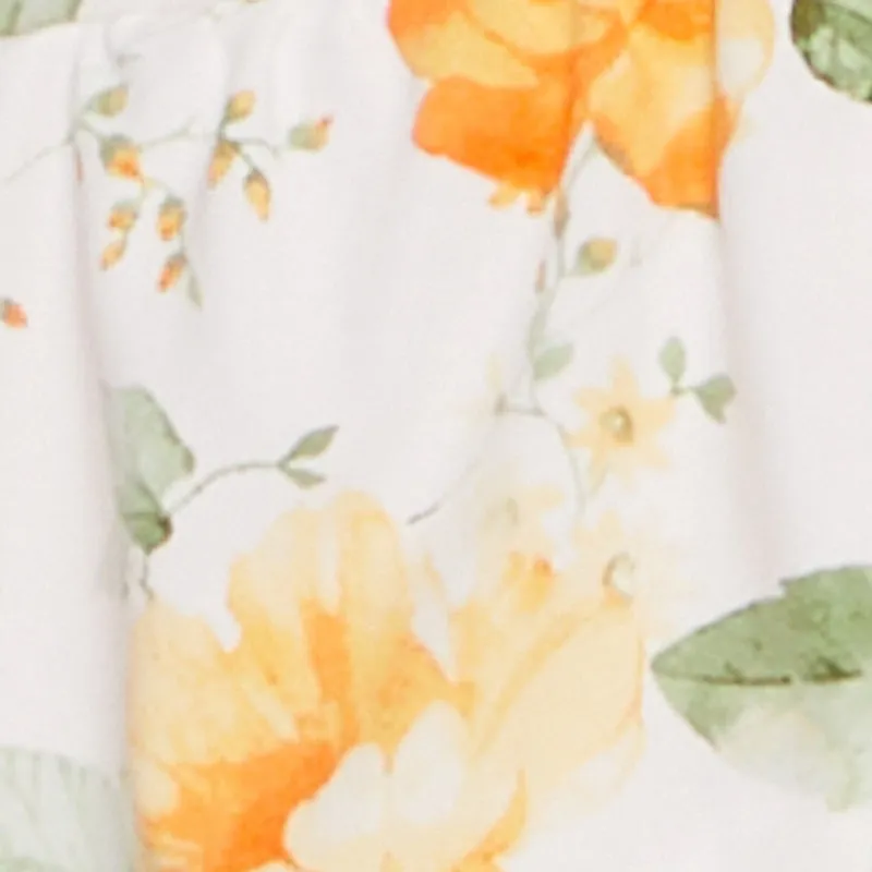 Shopping Trip Modern Tones Floral Ruffle Tiered Skort