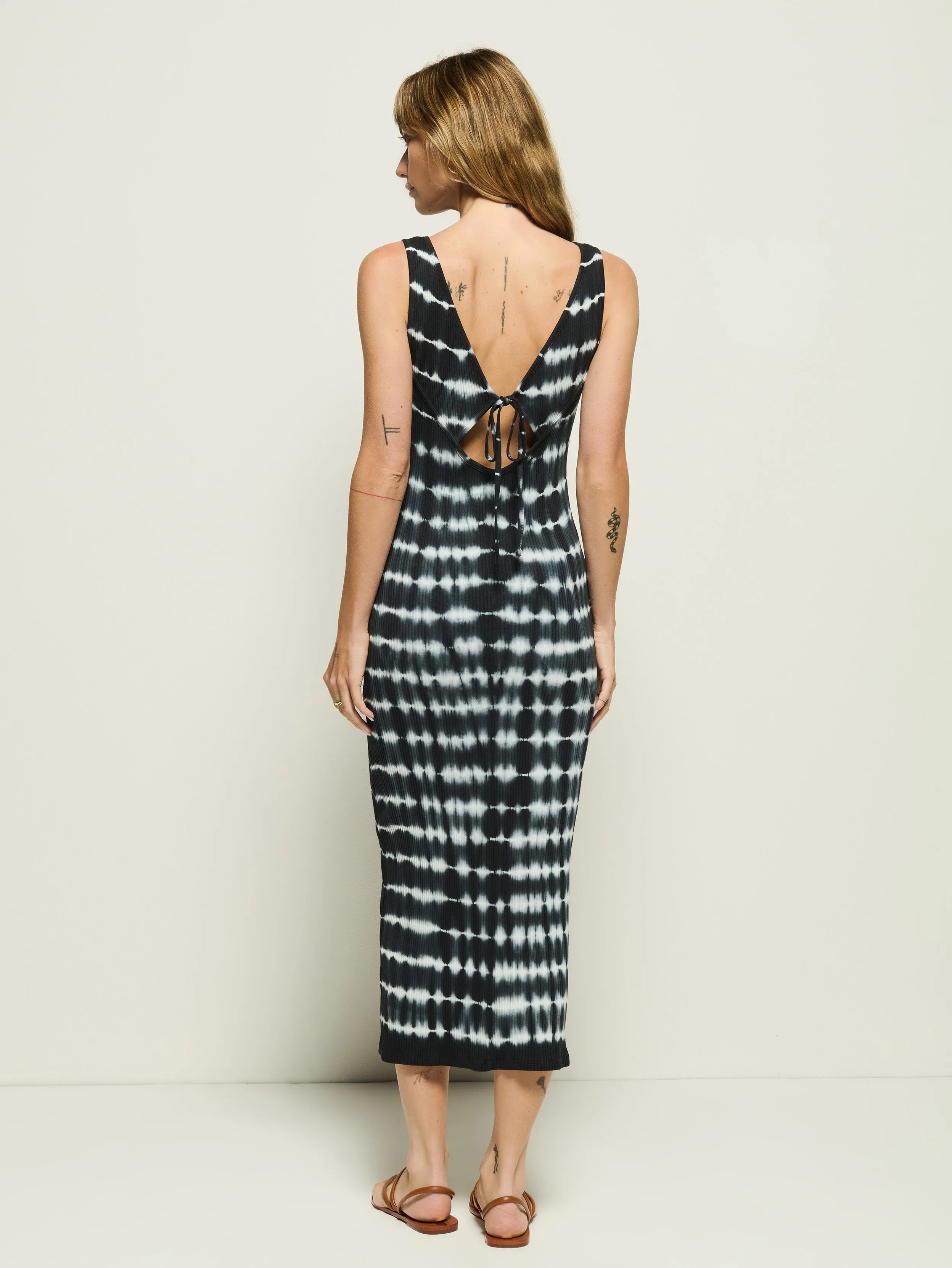 Nature Base Christy Tie Dye Midi