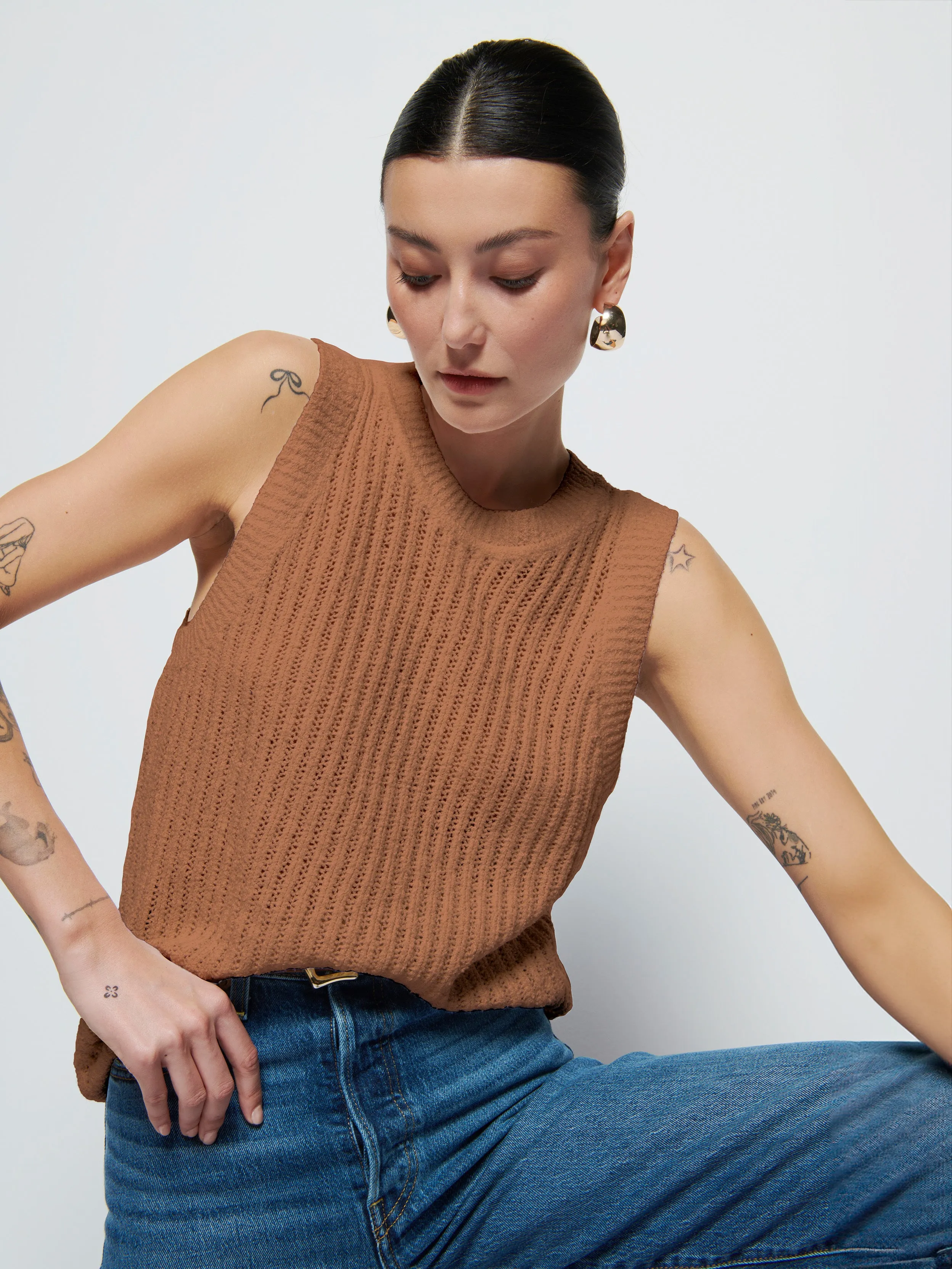 Elliana Knit Tank SoftLining