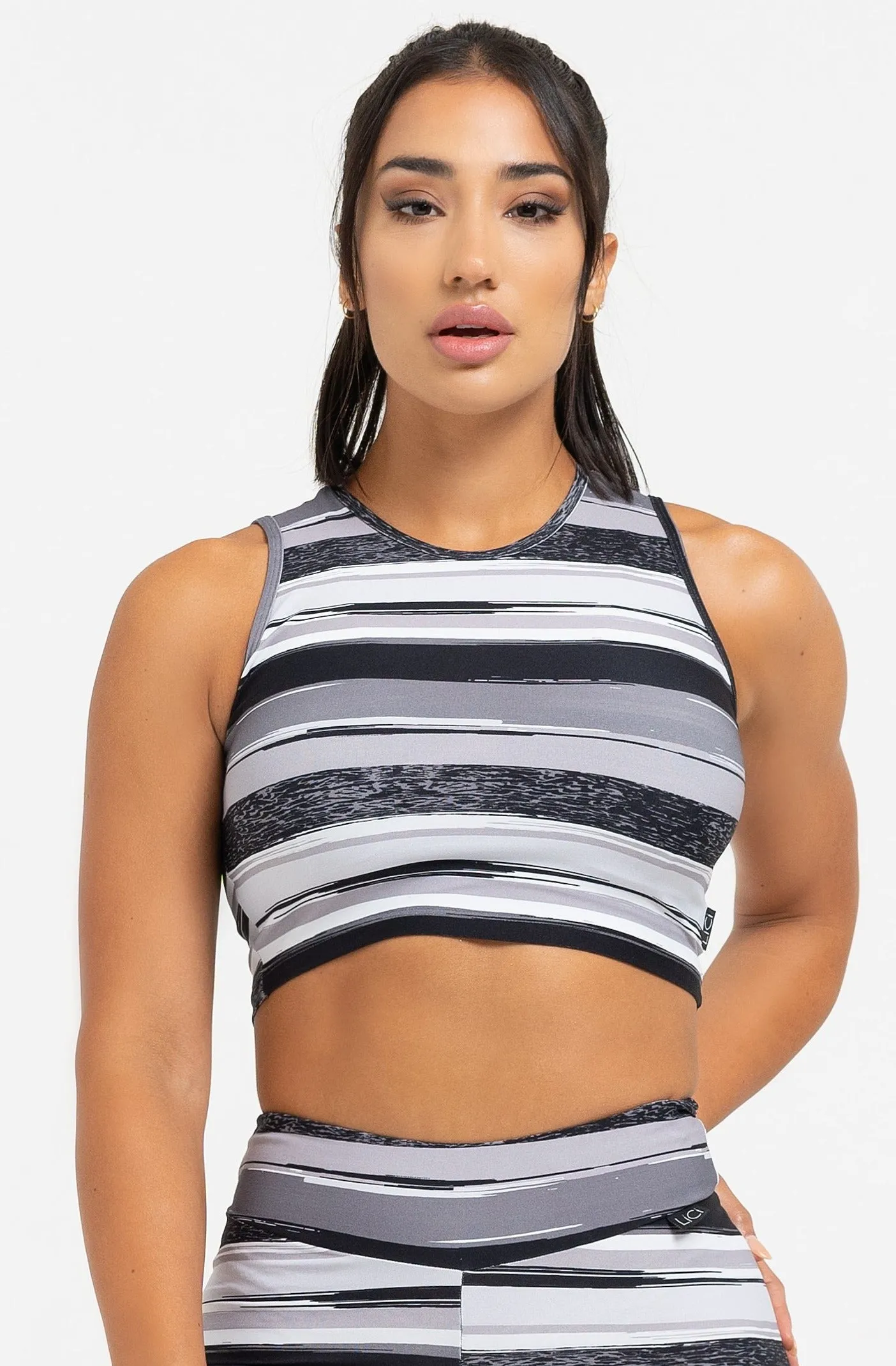 Fine Weave EcoDye Process Slate Tank Top