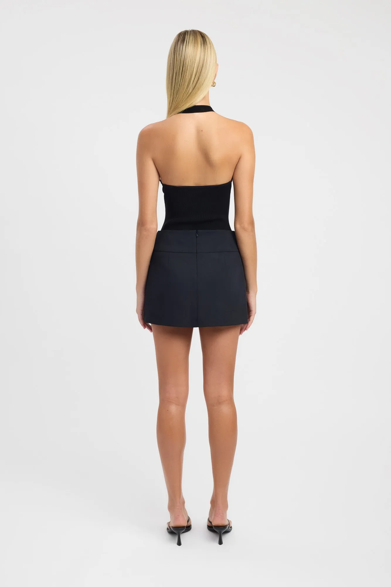 Modern Wardrobe Day Wear Ariel Double Belt Mini Skirt