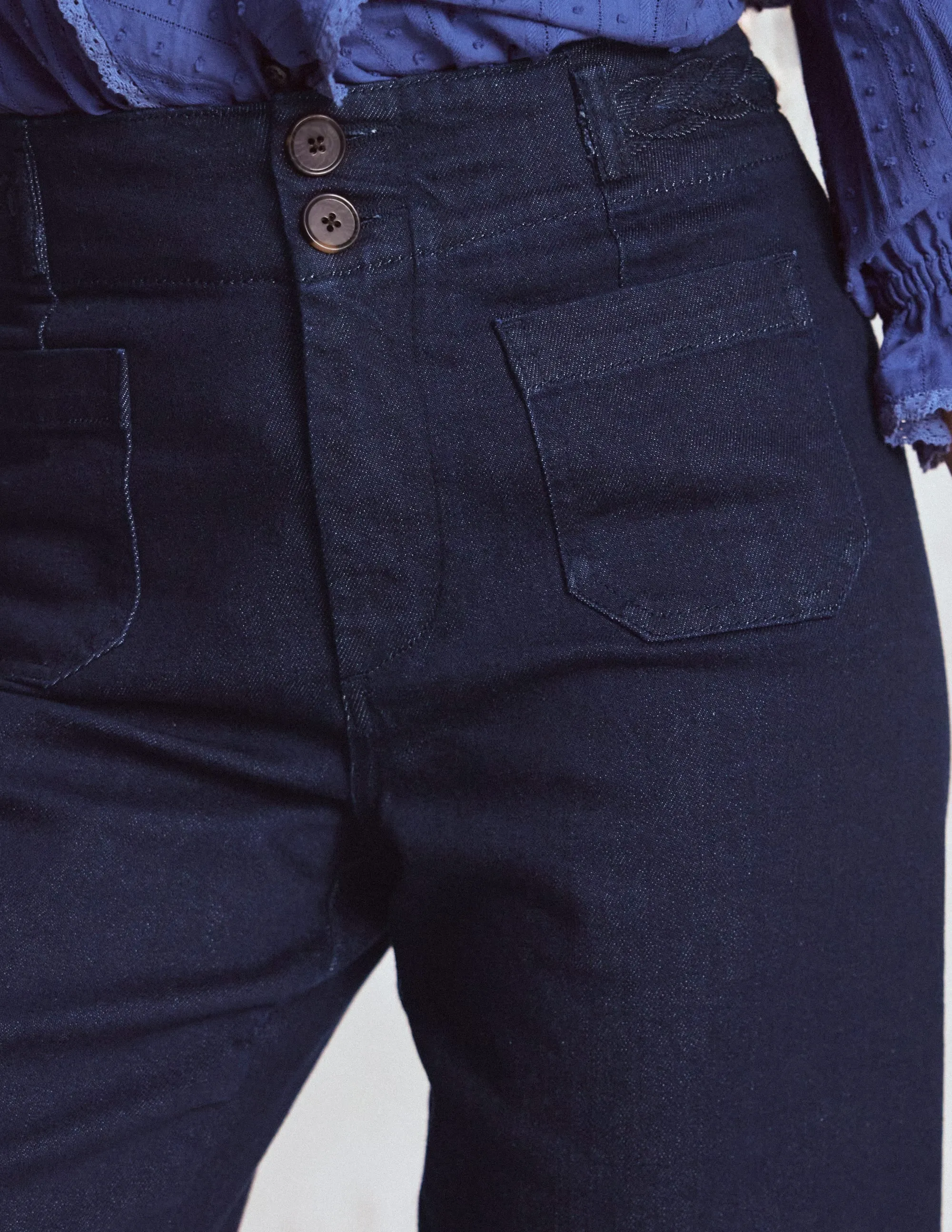 Primrose Patch Pocket Jeans-Indigo Braid Weekend Style Outdoor Adventure