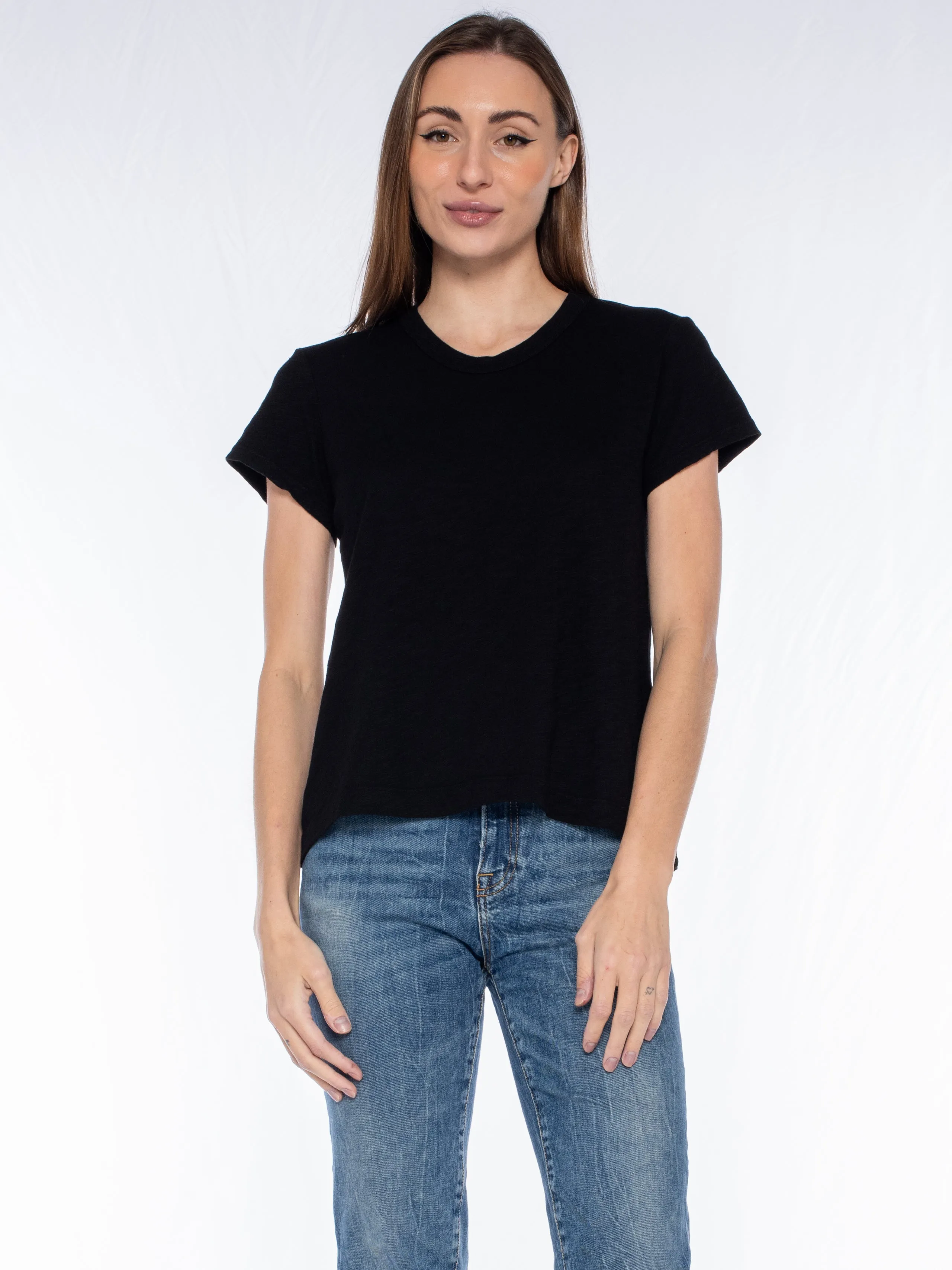 Baby Fit Shrunken Crew Short Sleeve Tee Clean Cut