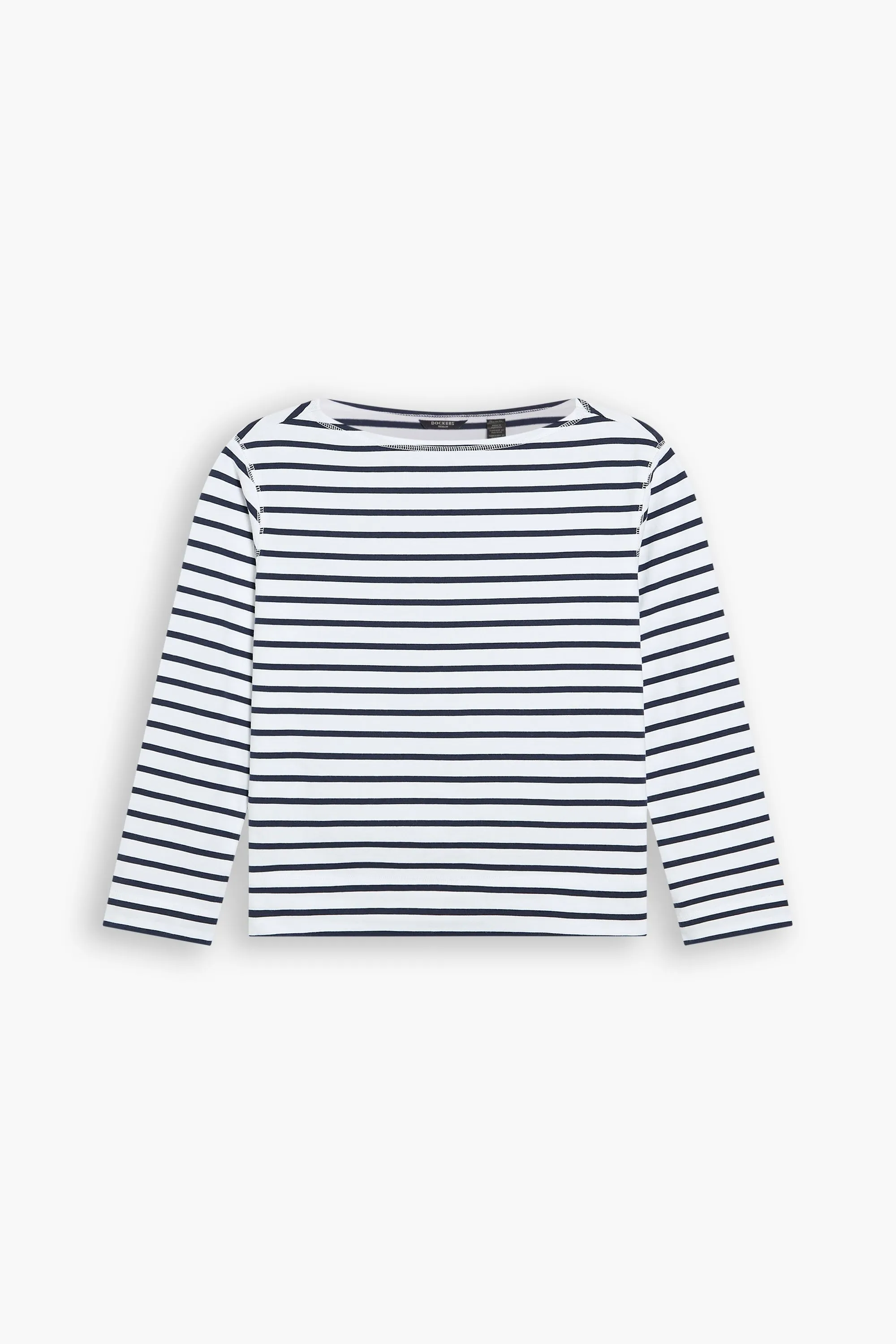 Boatneck Tee, Regular Fit StaticFree Lining AbrasionResistantThread