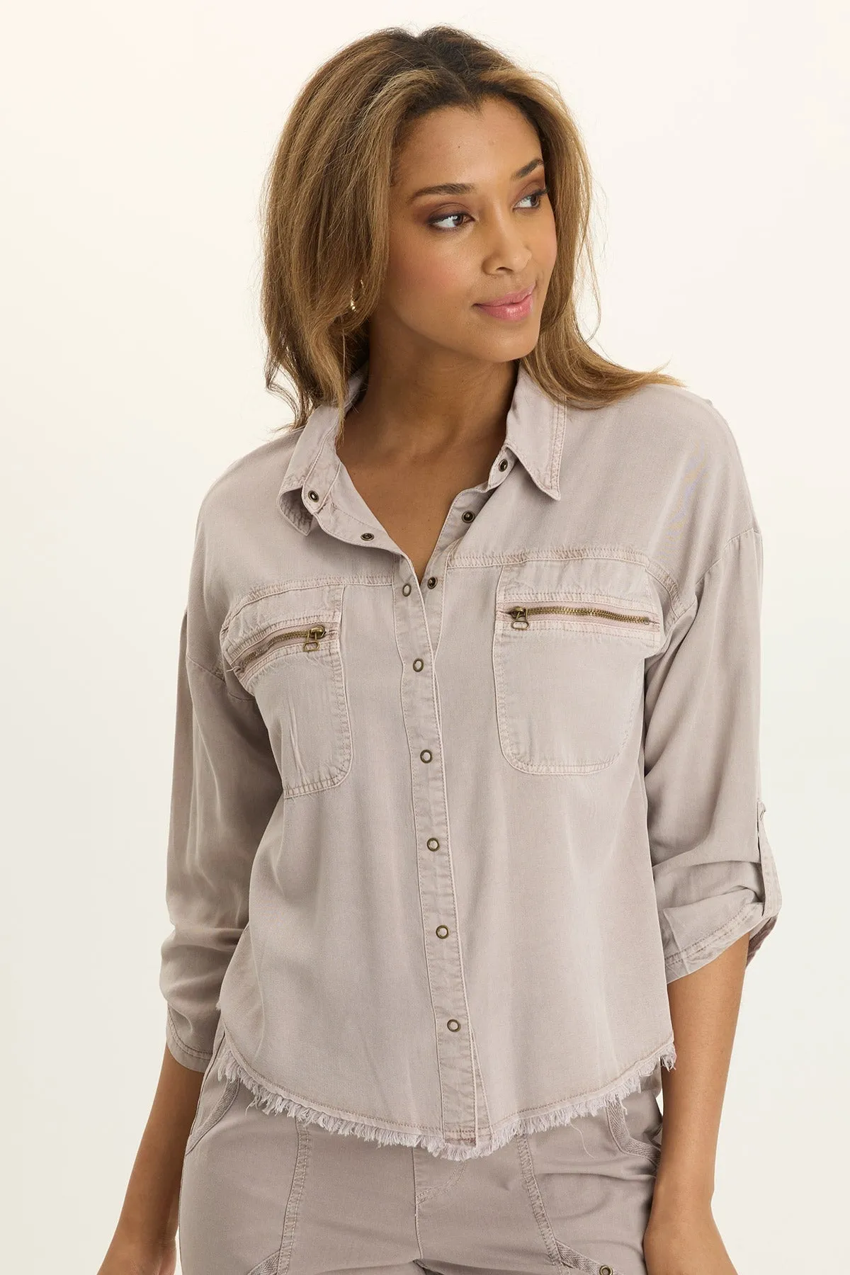 Knapp Twill Utility Button-up New Day Work Mix