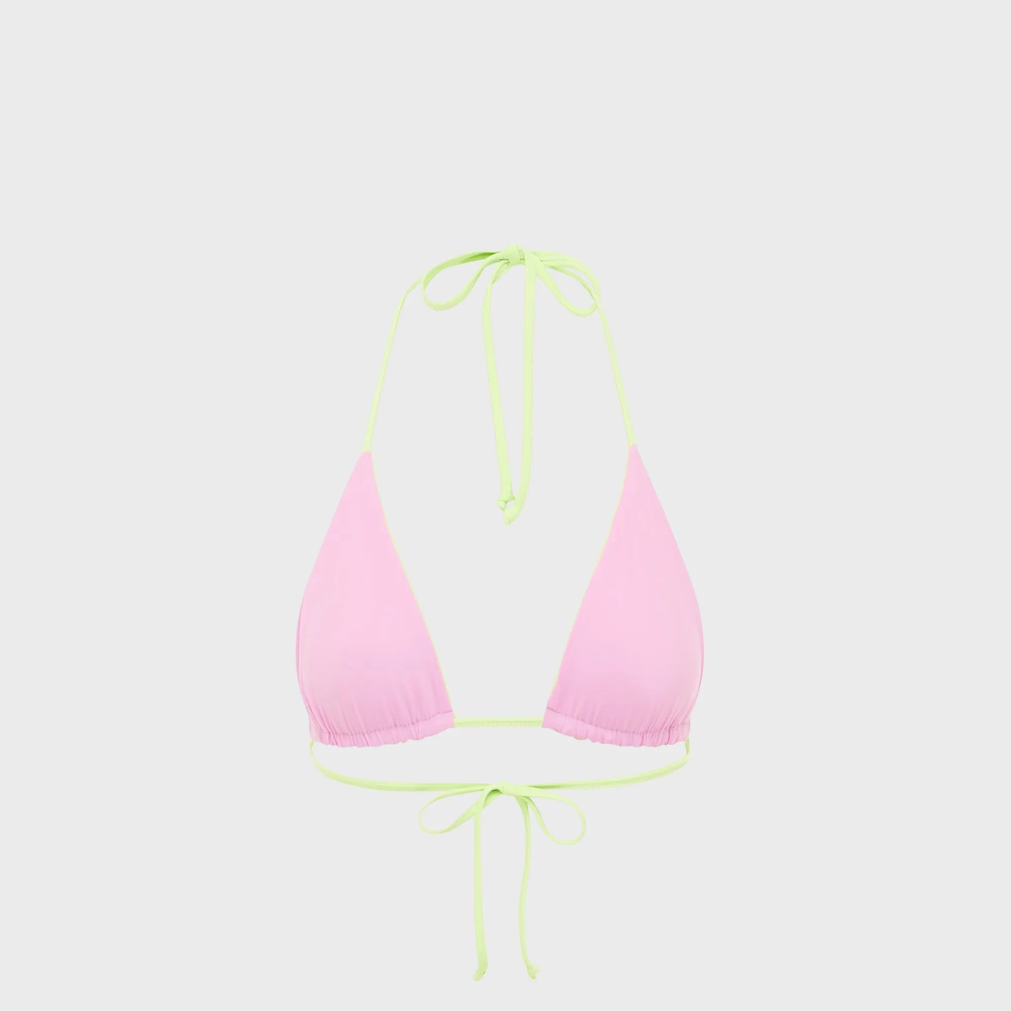 Anti Slip Trim Bond Eye Isla Triangle Top - Lime / Orchid Bare