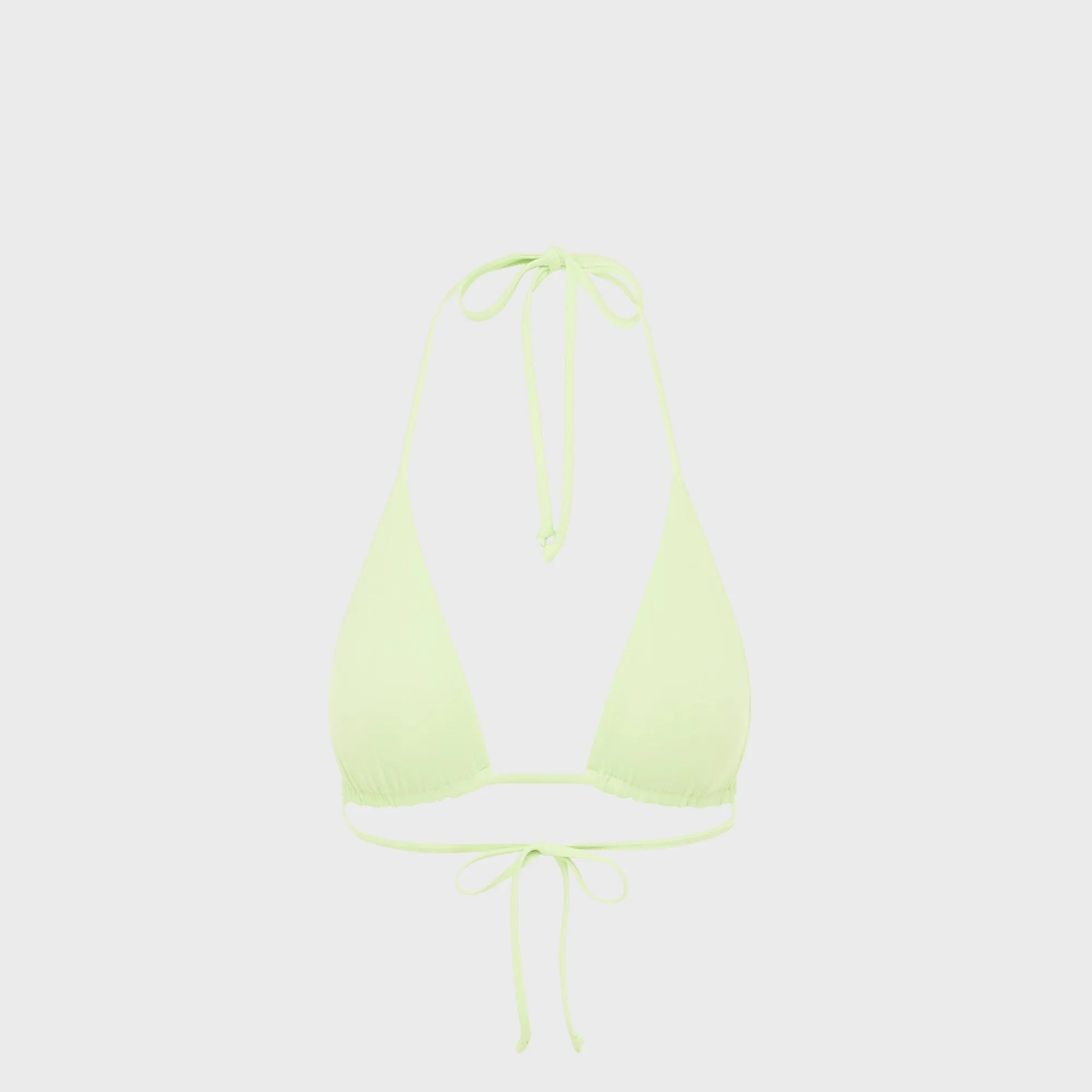 Non Restrictive Framework Bond Eye Isla Triangle Top - Lime / Orchid Bare