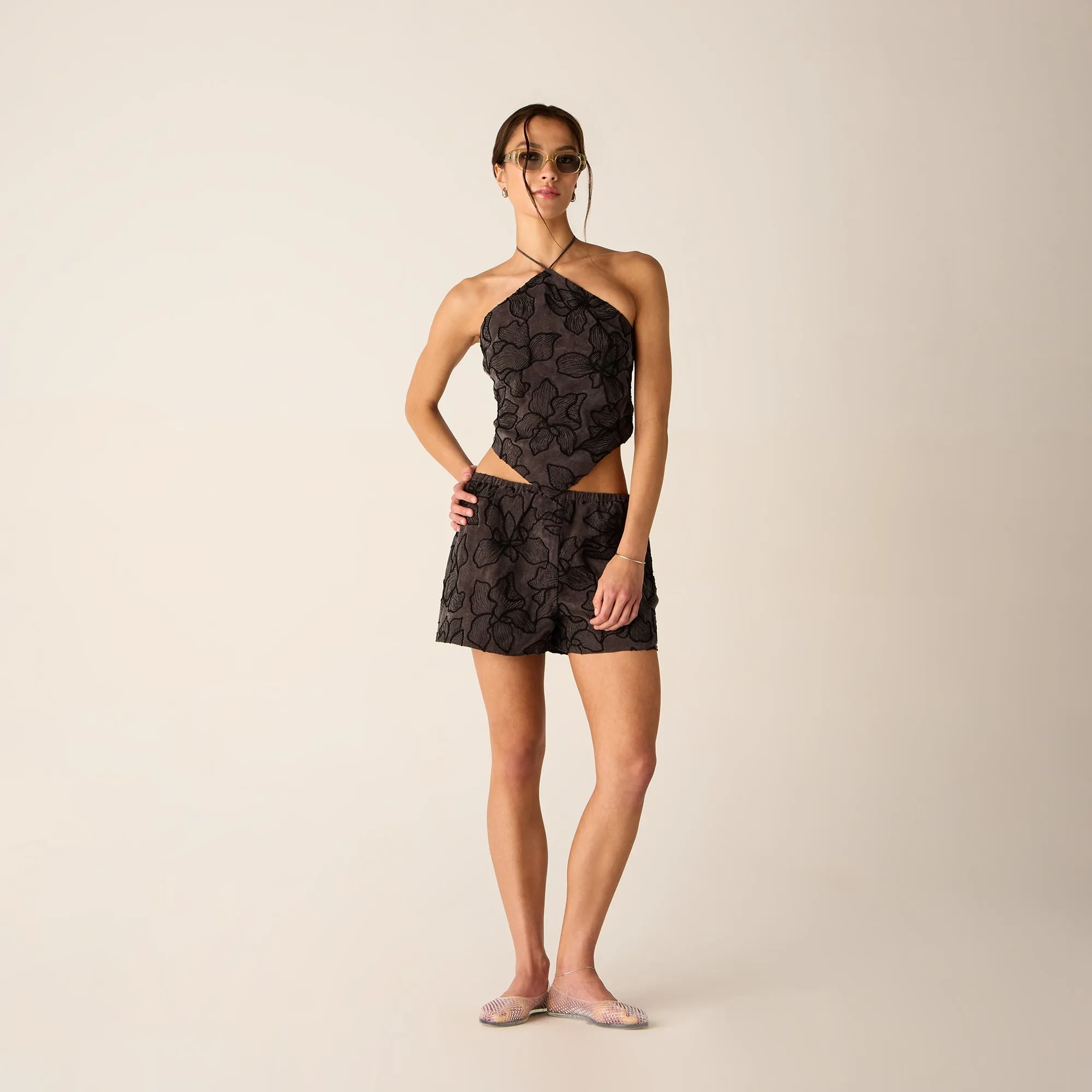 Kith Women Kumi Floral Embroidered Halter - Incognito Educational - valuable
