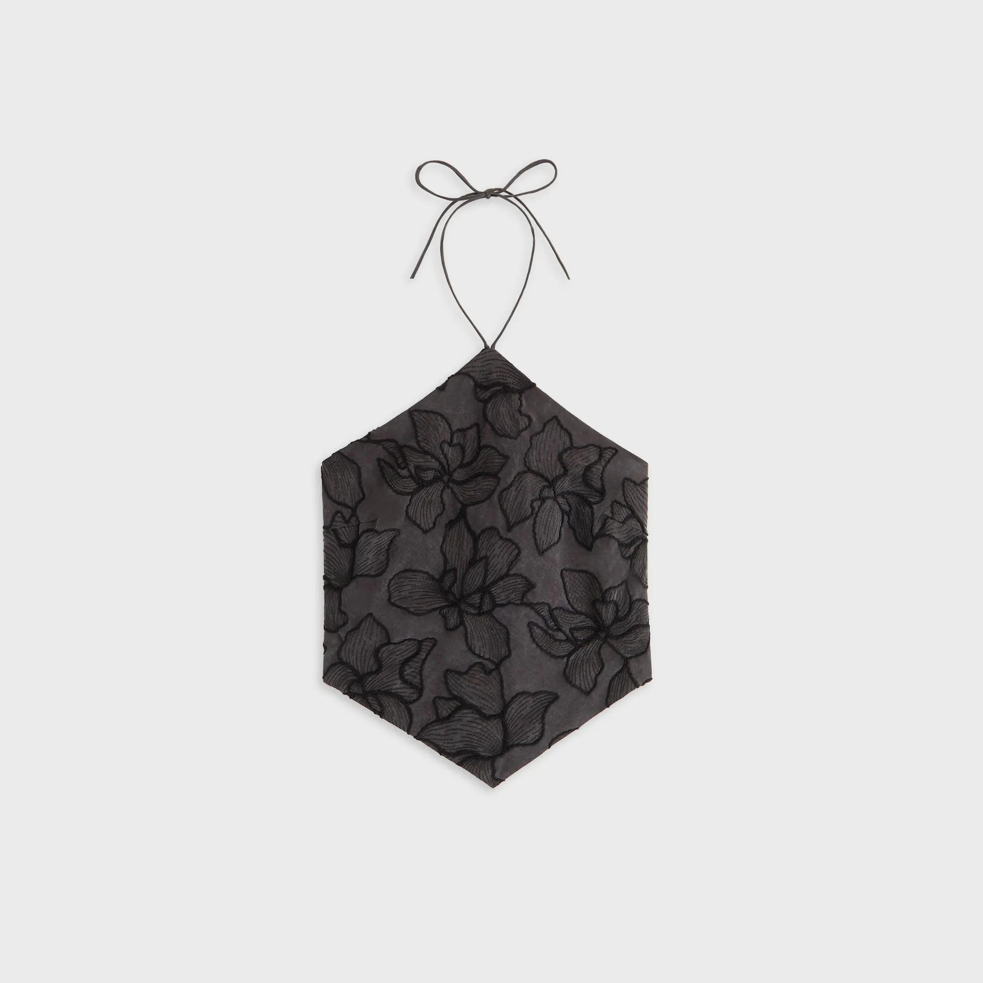 Kith Women Kumi Floral Embroidered Halter - Incognito Fire - Resistant