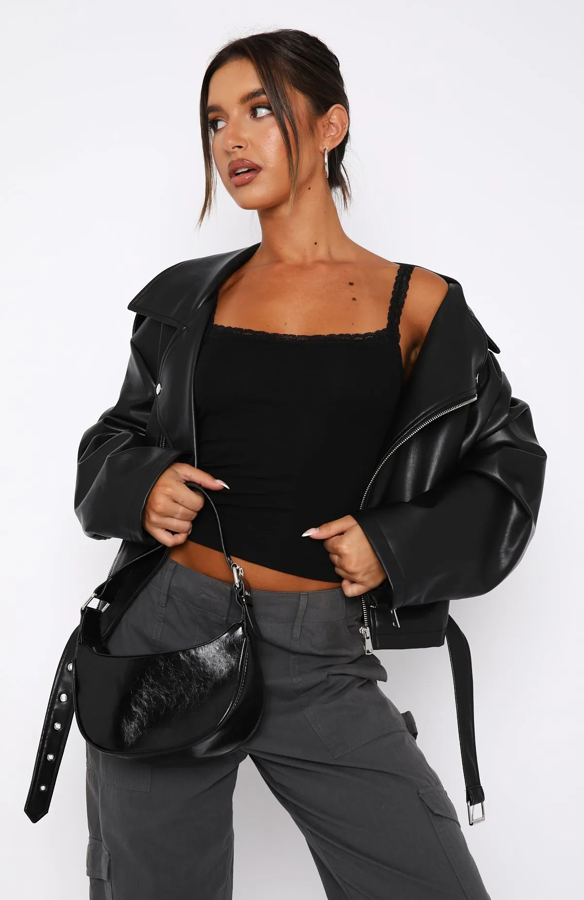 After Midnight Cami Black Dynamic Armholes