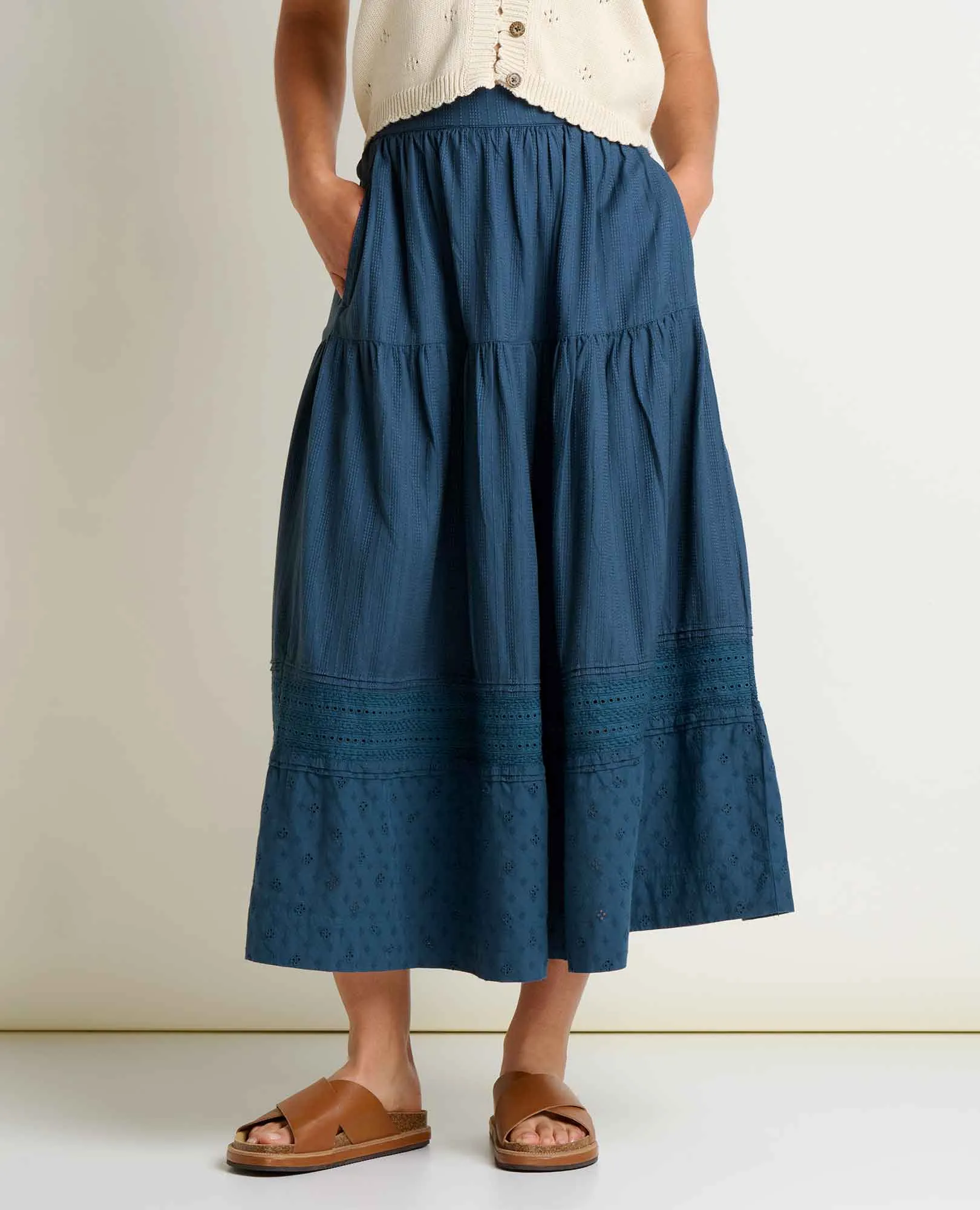 Airscape Midi Skirt Semi Formal