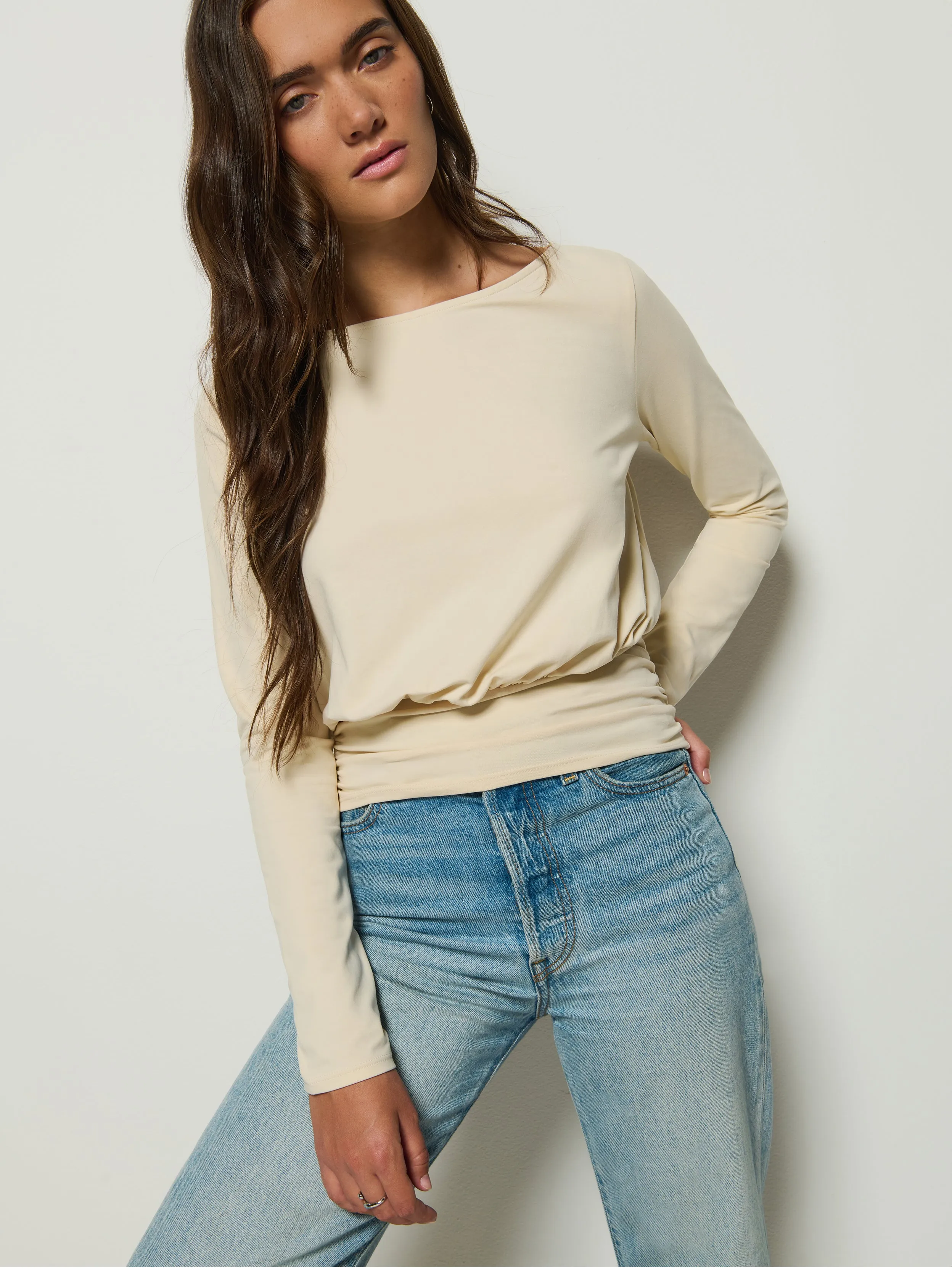 Lilah Long Sleeve Clear Mind NonBindingCollar