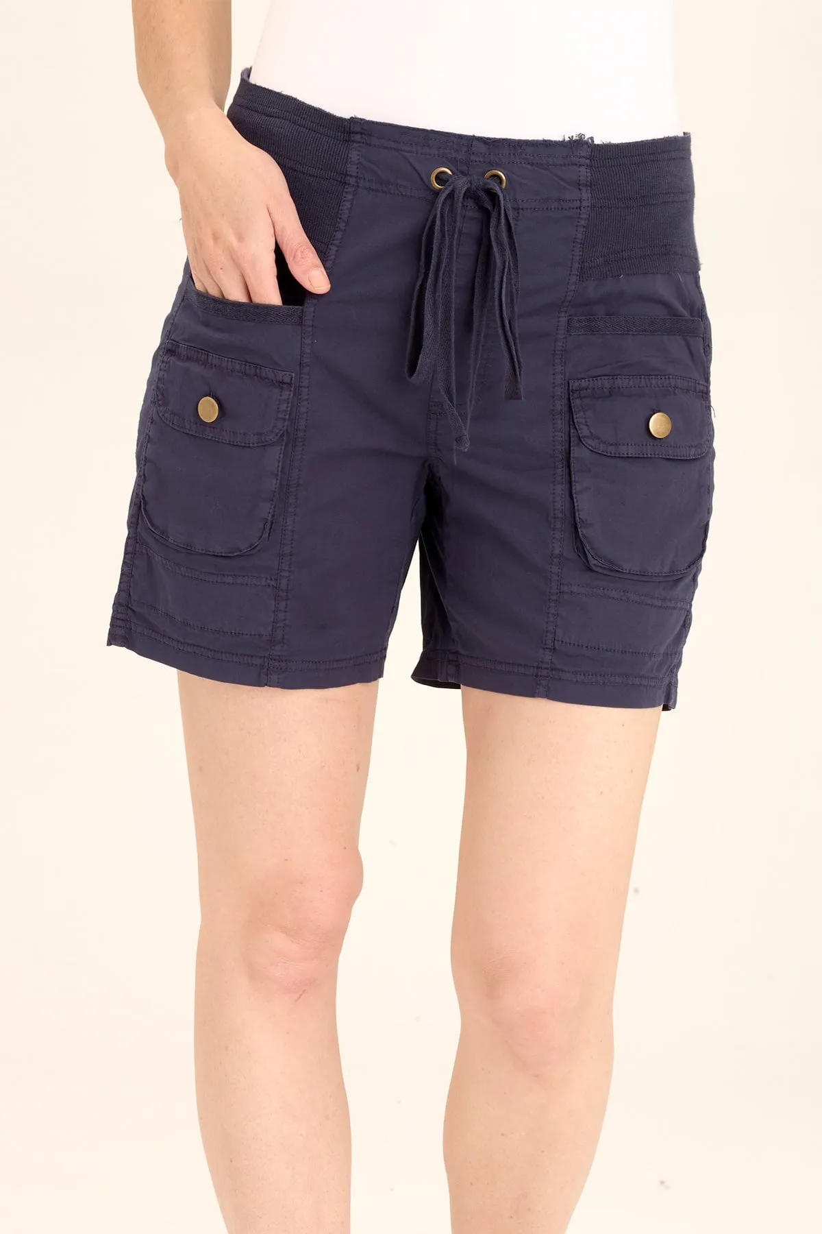 Light Core Felix Stretch Poplin Cargo Drawstring Short