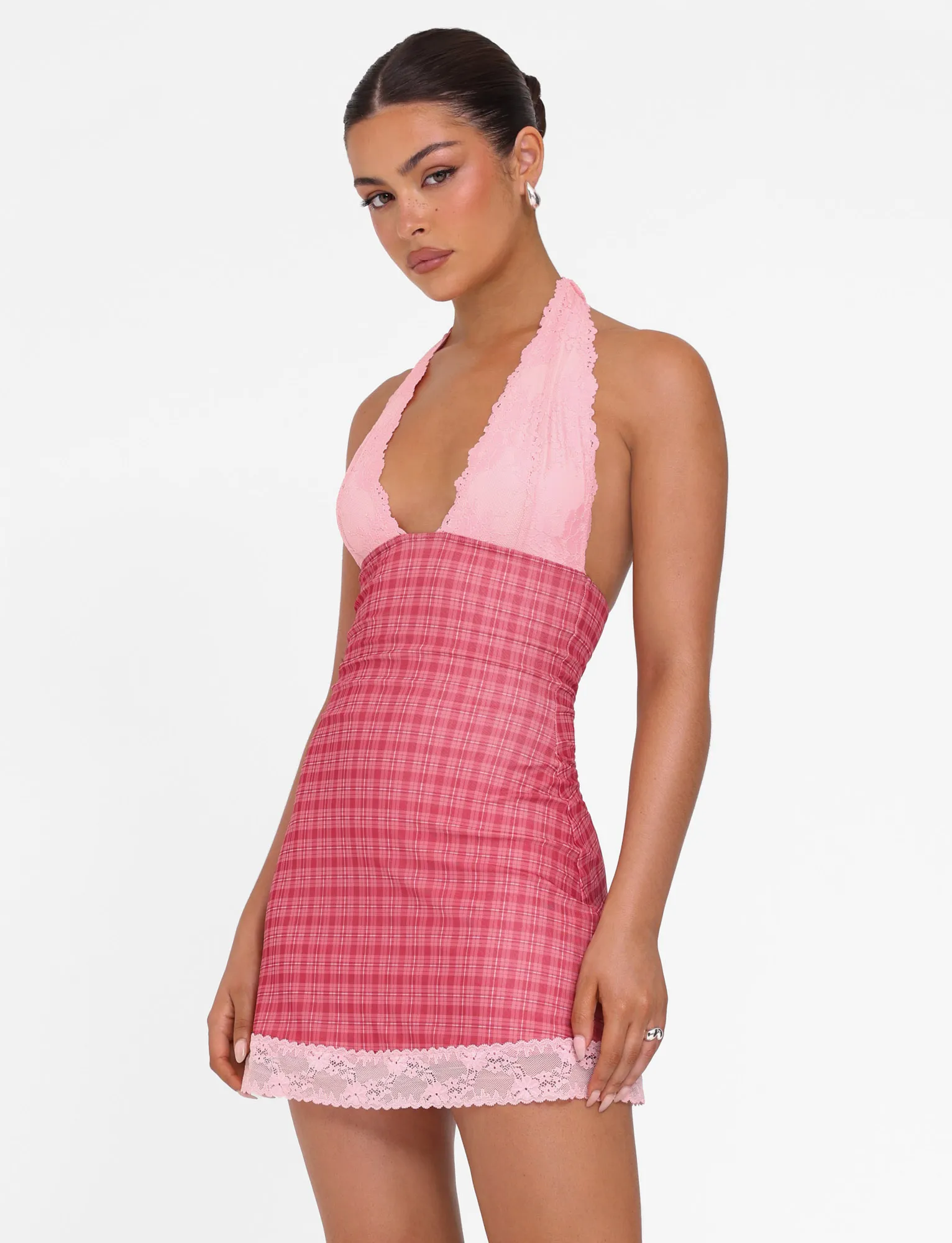 Walk Light NAVIA DRESS - RED : RED CHECK