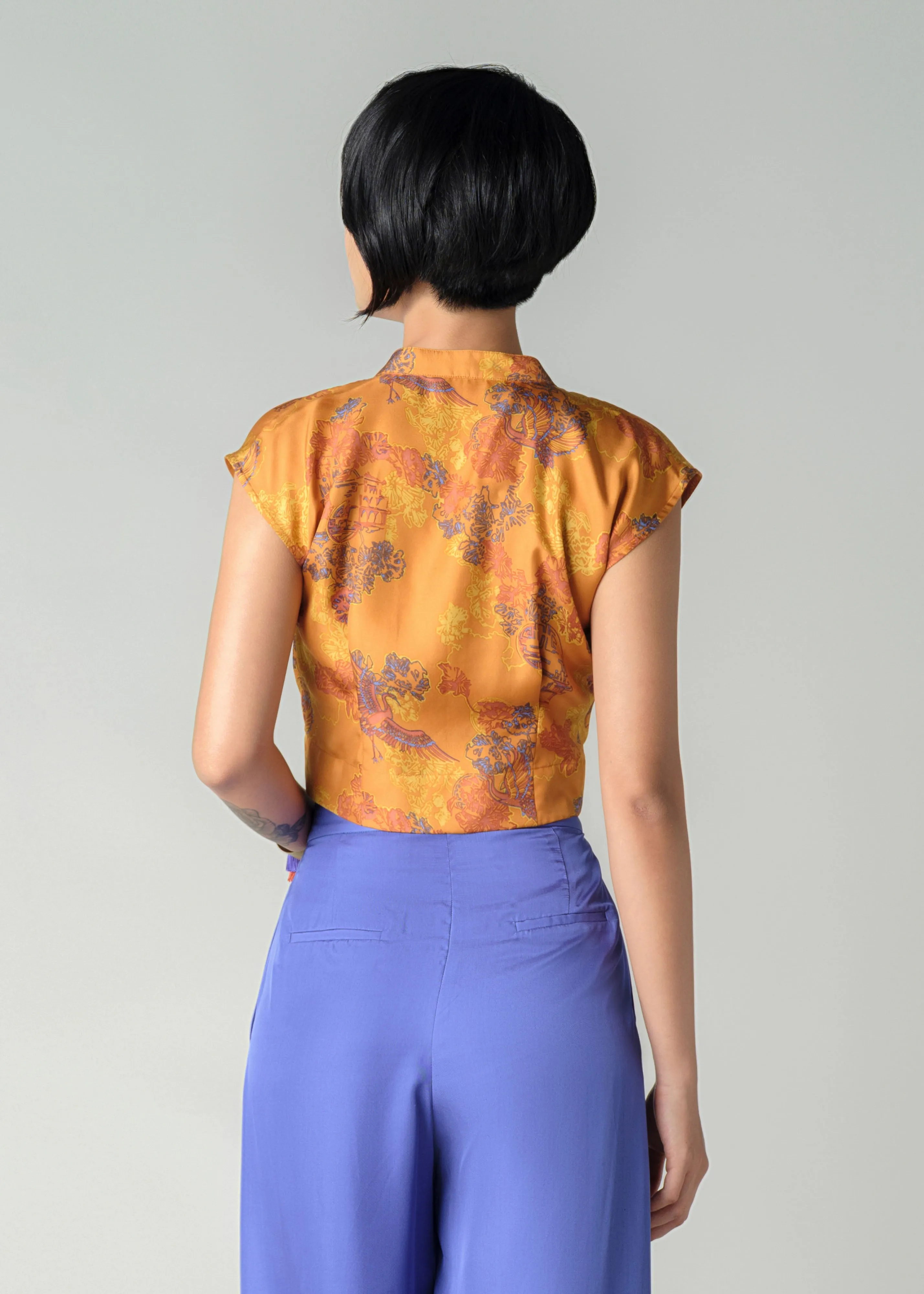 Permanent Crease DurableWeave CRANE - SHOU FLAME