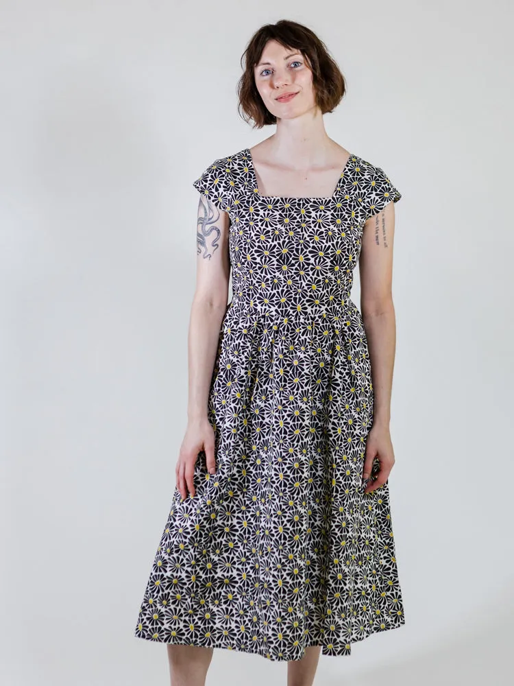 Lightweight Layering Rupi Midi Dress - Matisse Black