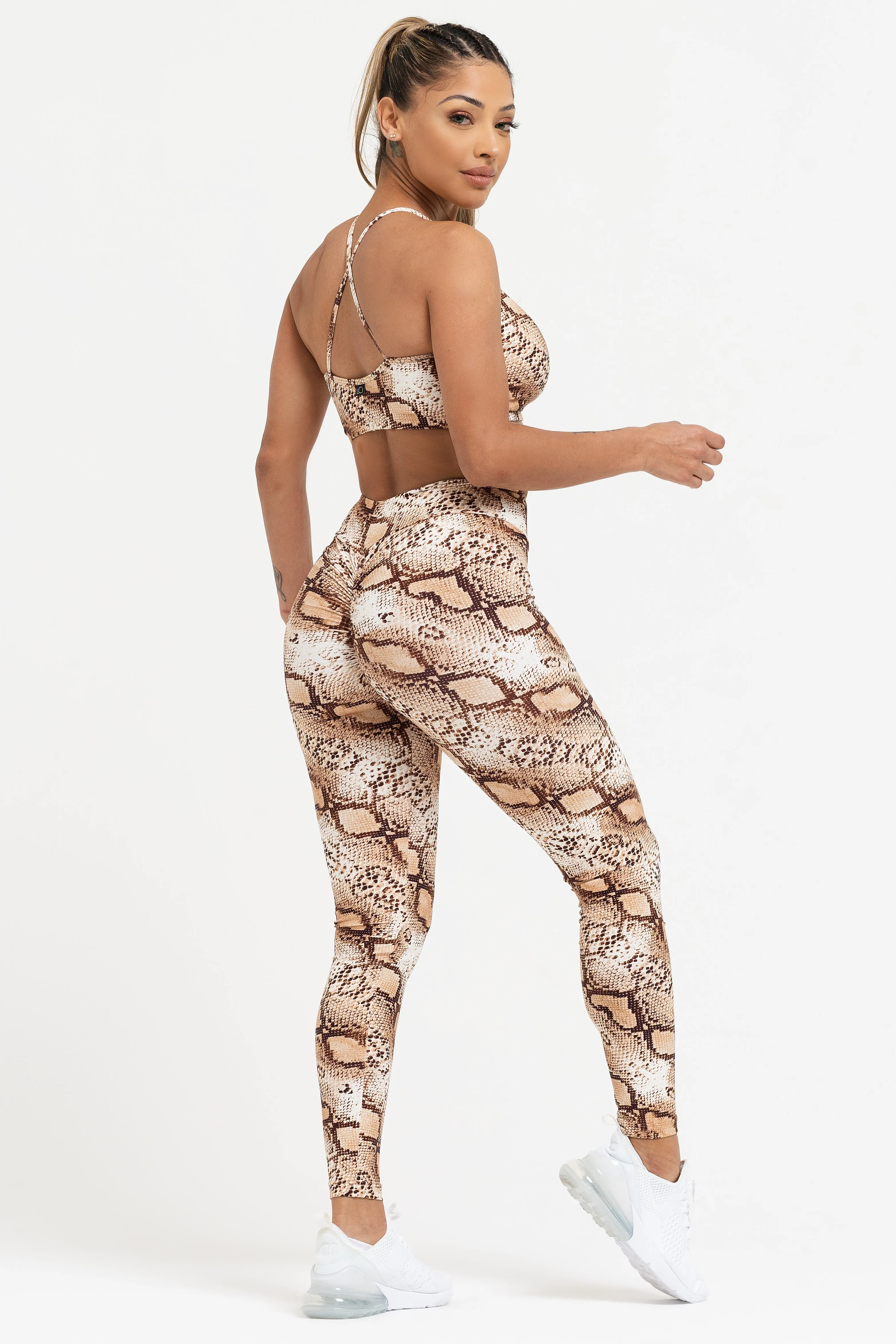 Rattlesnake Criss Cross Crop Top Calm Ease
