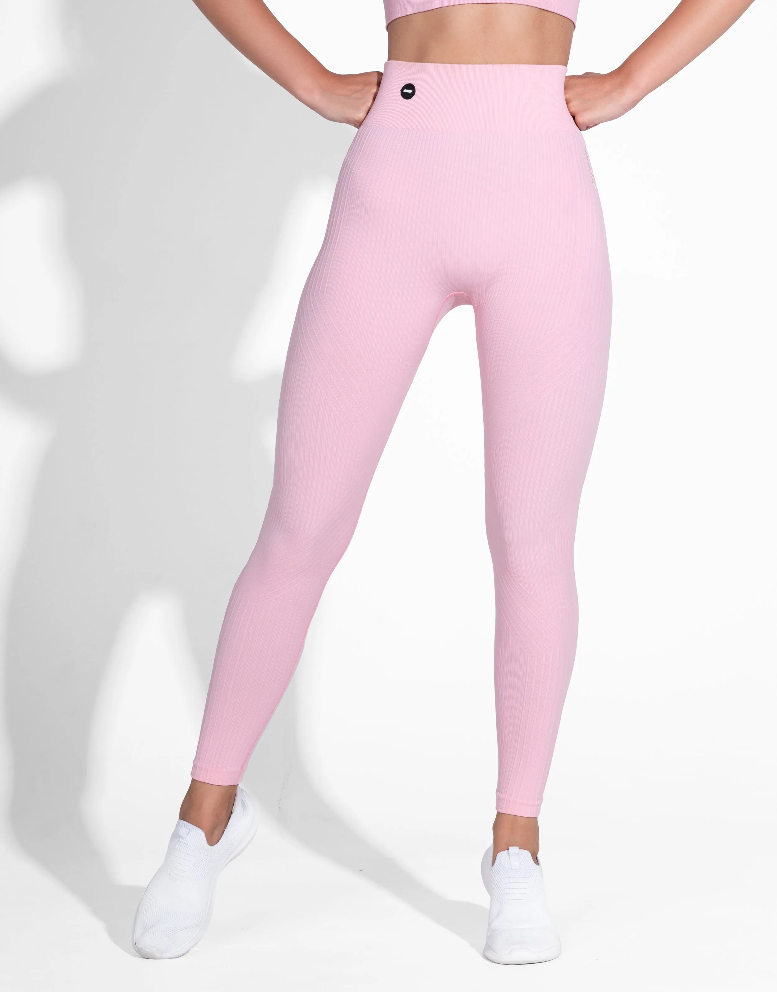 CUTE PINK SEAMLESS Fitness Training Maternity Wear