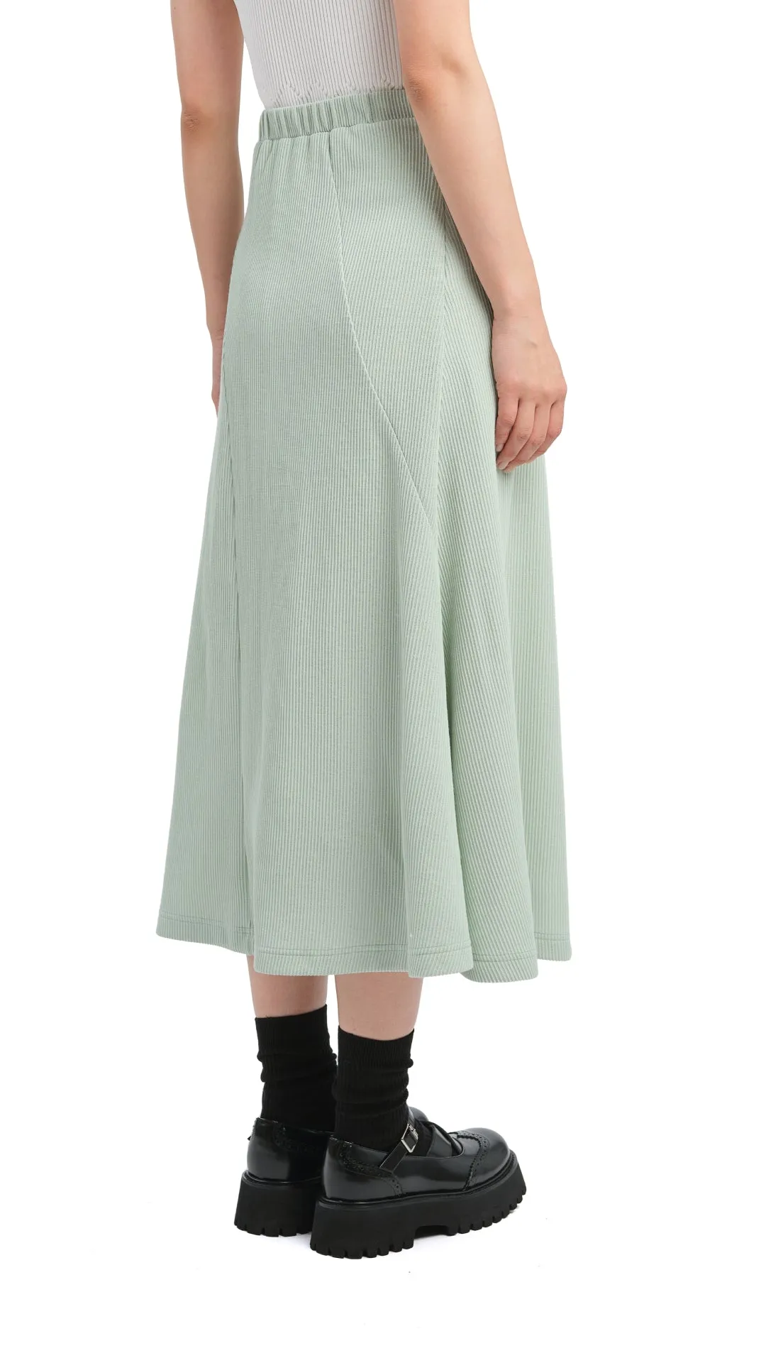 Jersey Fishtail Skirt Sustainable Fabric