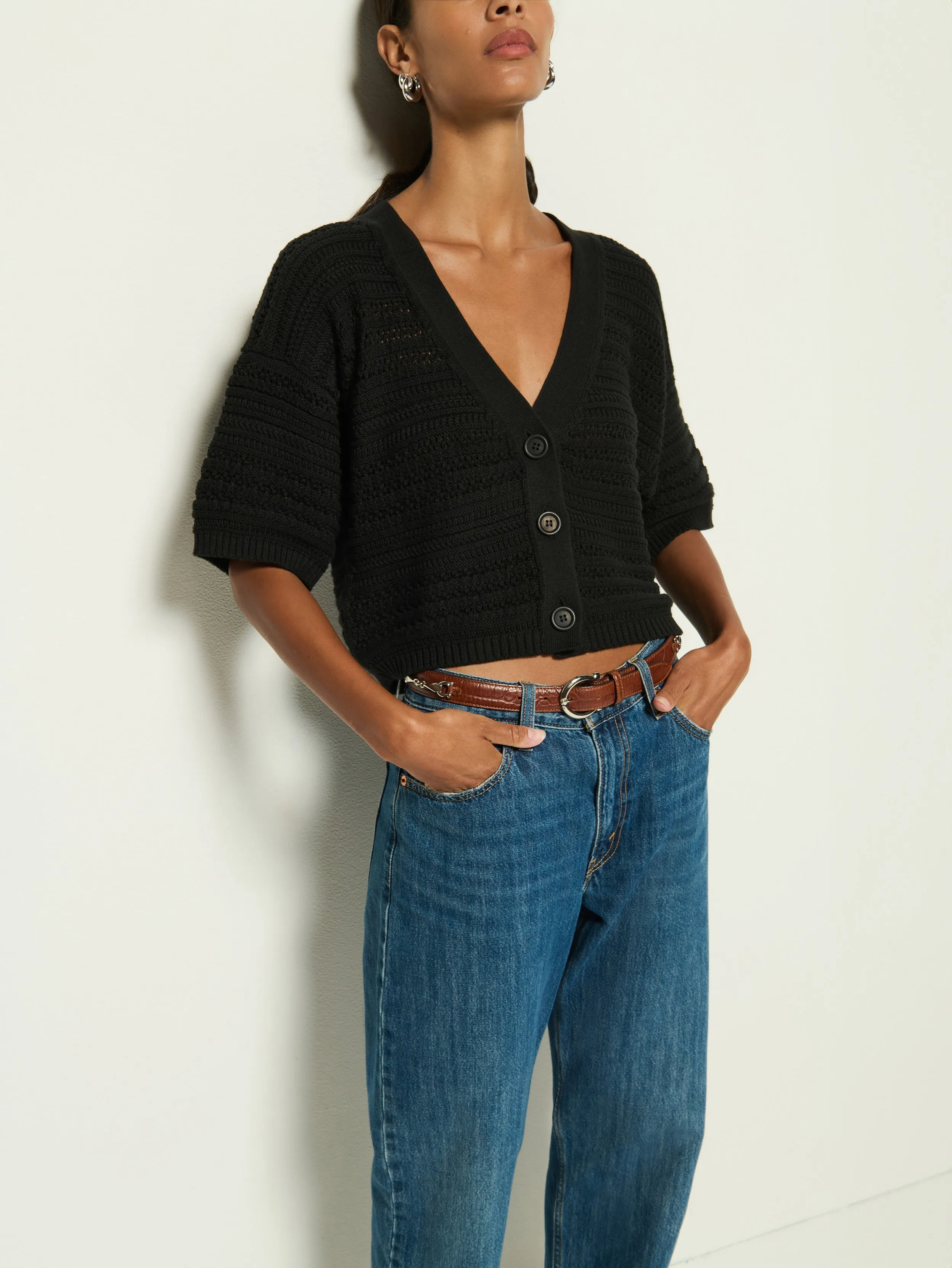 Zero Waste Tabby Crochet Cardi