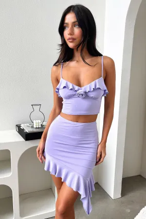 Ramina Skirt - Purple Light Wear