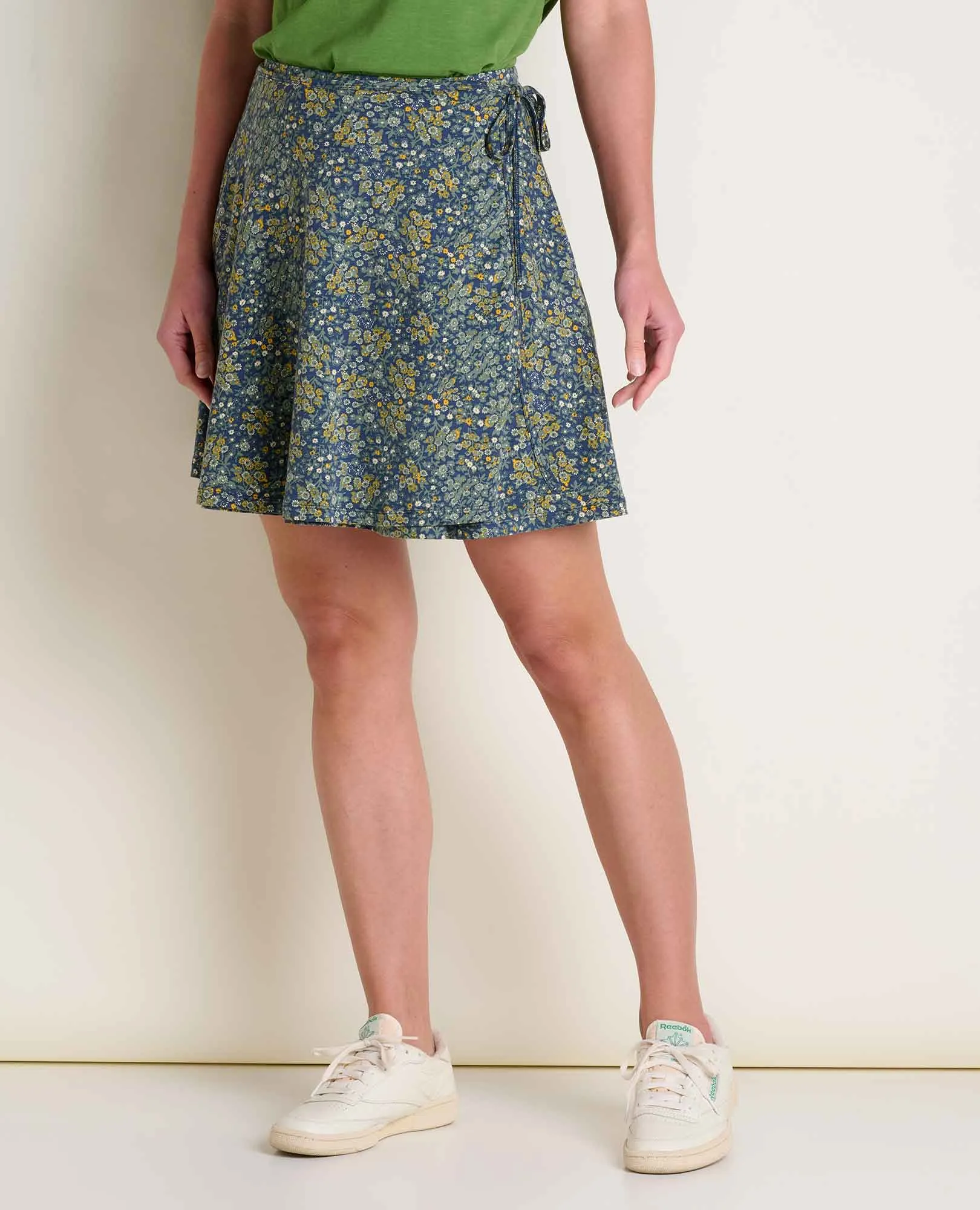 AntiStatic Lining Freesia Wrap Skirt